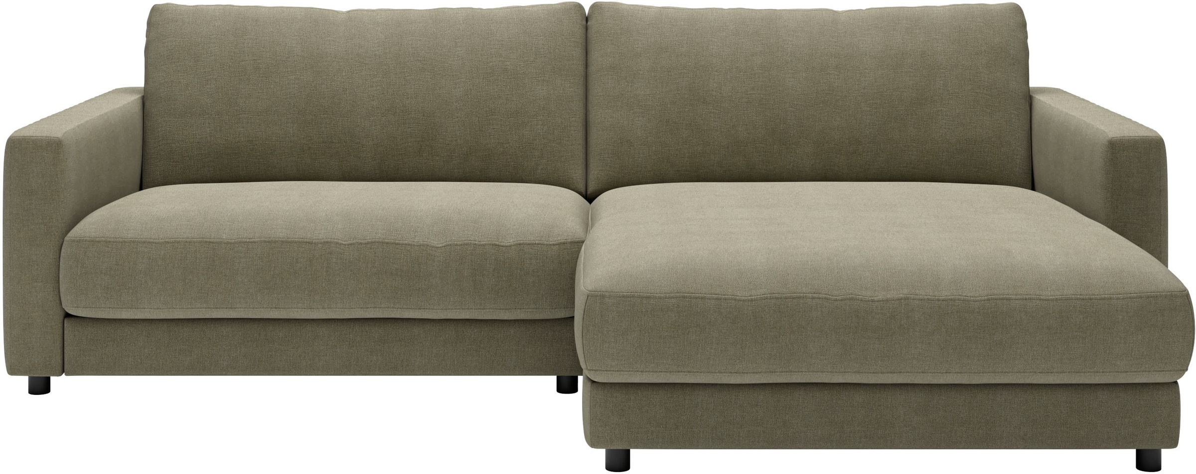 Home affaire Ecksofa "Ecksofa Jiro, L-Form, große Sitztiefe, Breite 265 cm" günstig online kaufen