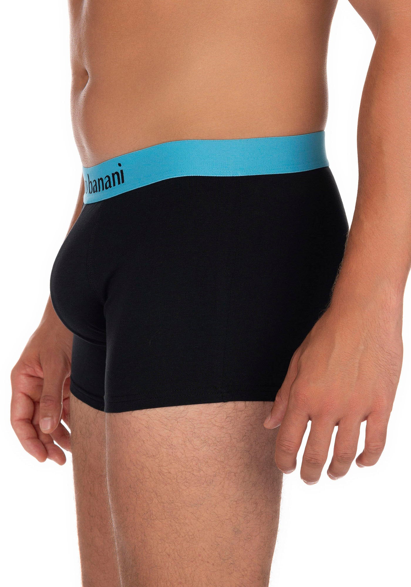 Bruno Banani Boxer »Flowing«, (2er Pack), mit kontrastreichem Logobund