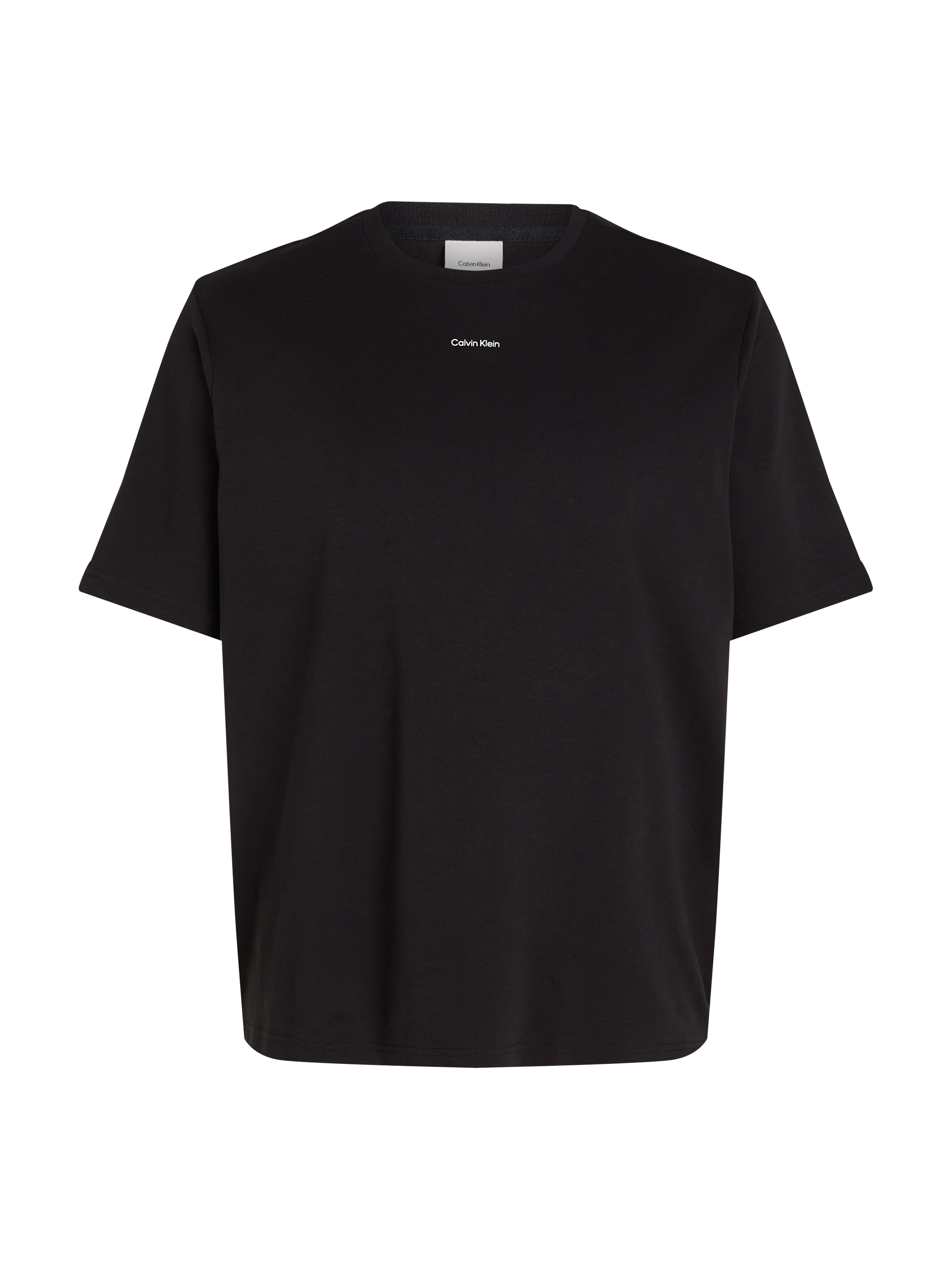Calvin Klein Big&Tall T-Shirt »BT_NANO LOGO INTERLOCK T-SHIRT«, in Großen Größen mit Logoschriftzug