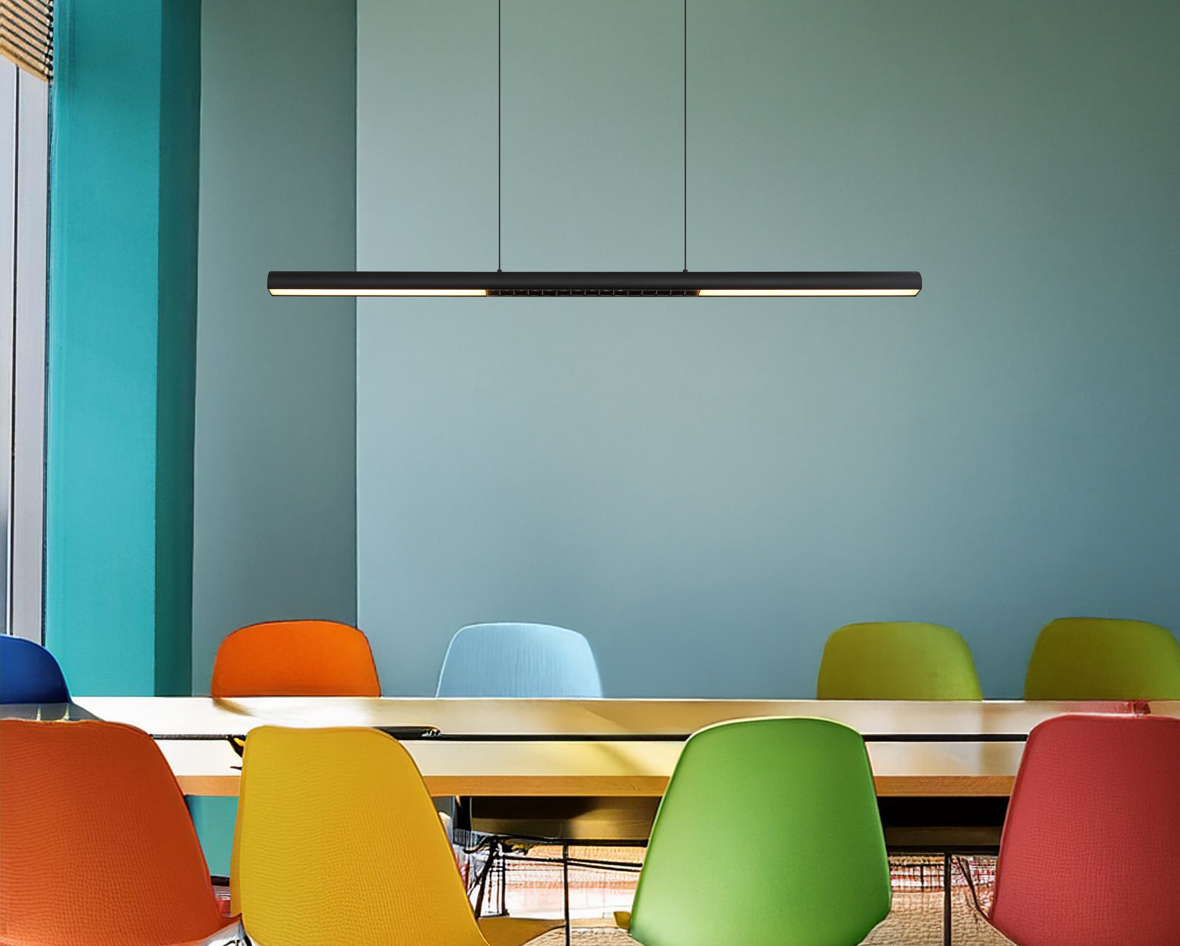 GLOBO LIGHTING Hängeleuchte »CODY« LED-Modul 1 Stk. Warmweiß Hängelampe Esszimmer-Leuchte Esstischleuchte Wohnzimmer