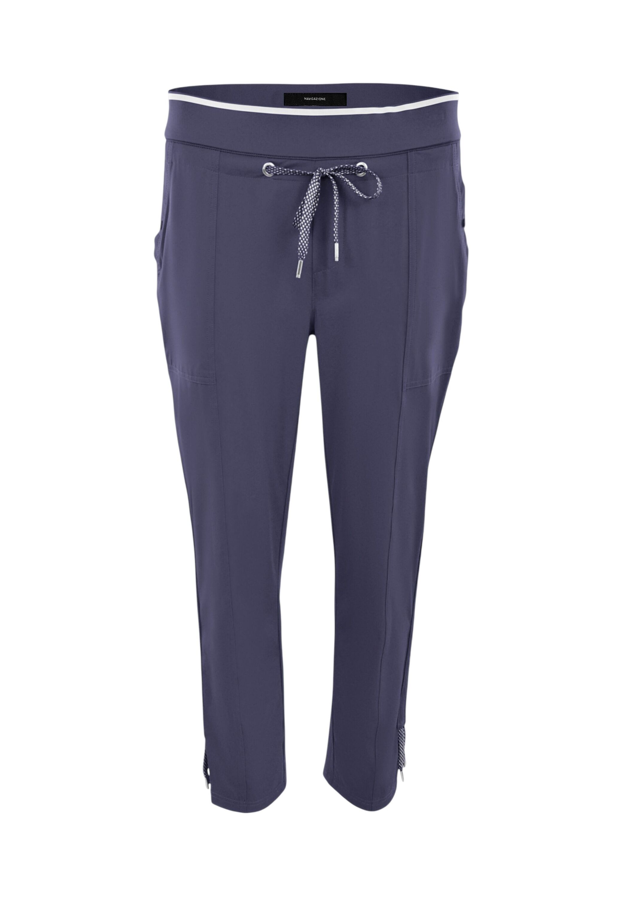NAVIGAZIONE Stoffhose "NAVIGAZIONE Hose" Raffinierte Details