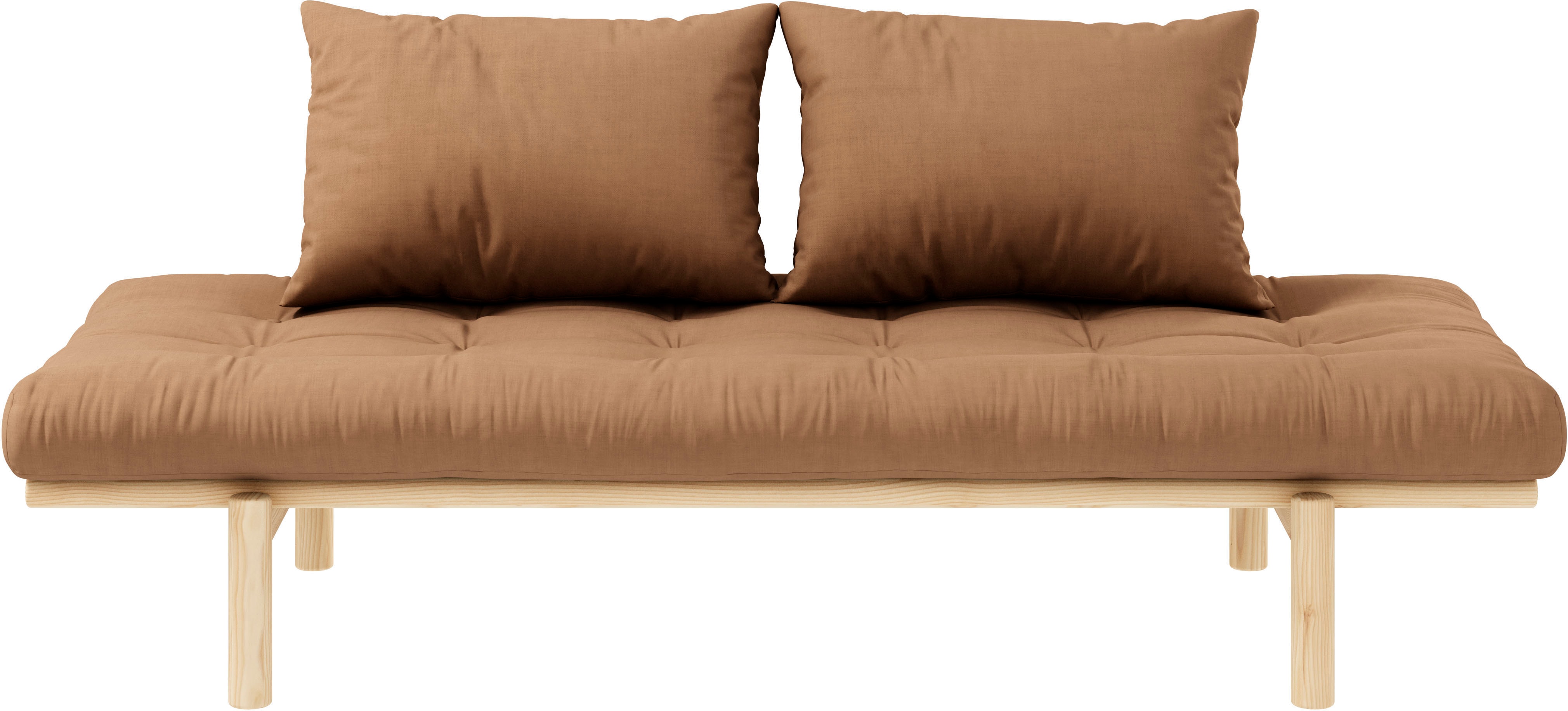 Karup Design Daybett "Pace" Set, 2 Stk. tlg. aus massiven Kiefernholz, inkl. Futonmatratze
