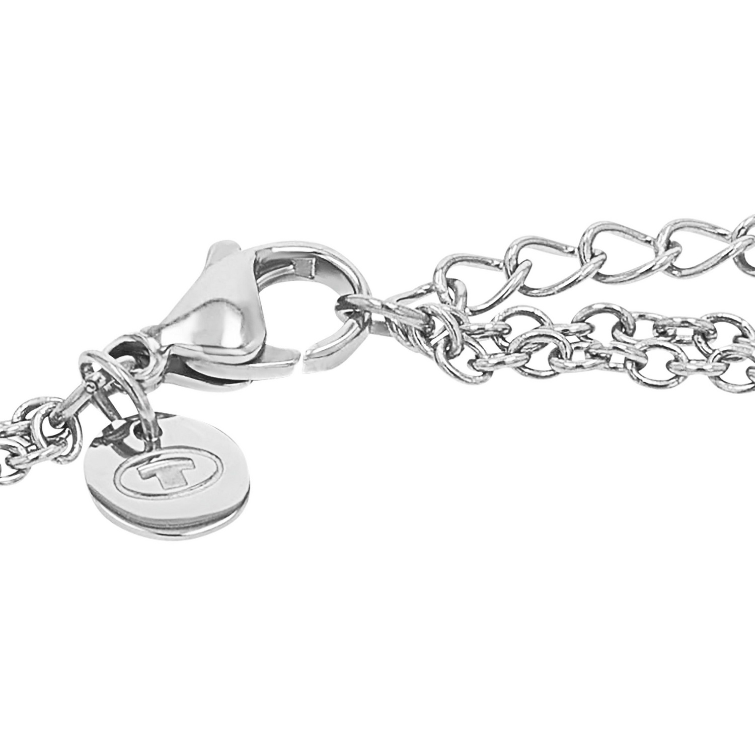TOM TAILOR Armband »Schmuck Geschenk Edelstahl Infinity Unendlichkeitsschleife« mit Glassteine