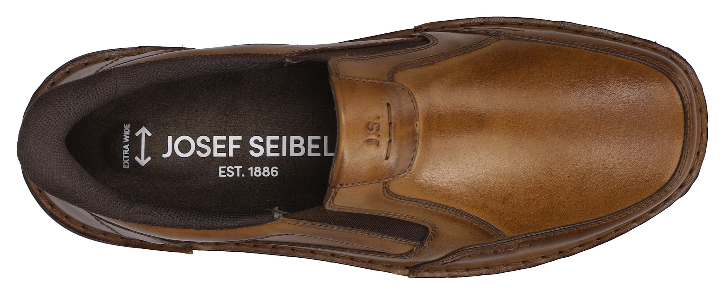 Josef Seibel Slipper »New Anvers 22«, Anzugschuh, Komfortschuh in Weite K