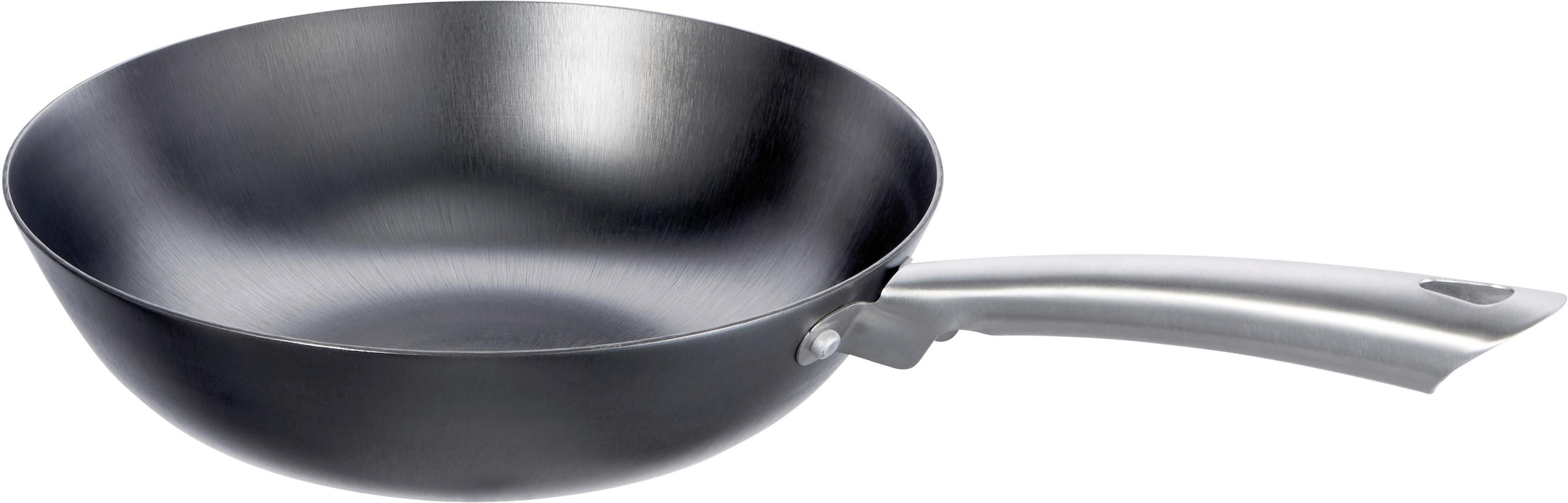 Wok »Iron Star«, Eisen, (1 tlg.), Ø 28 cm, Induktion