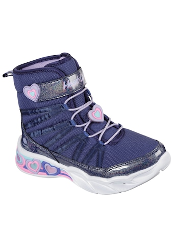 Skechers Kids Ilgaauliai batai su subtilus Herzchen