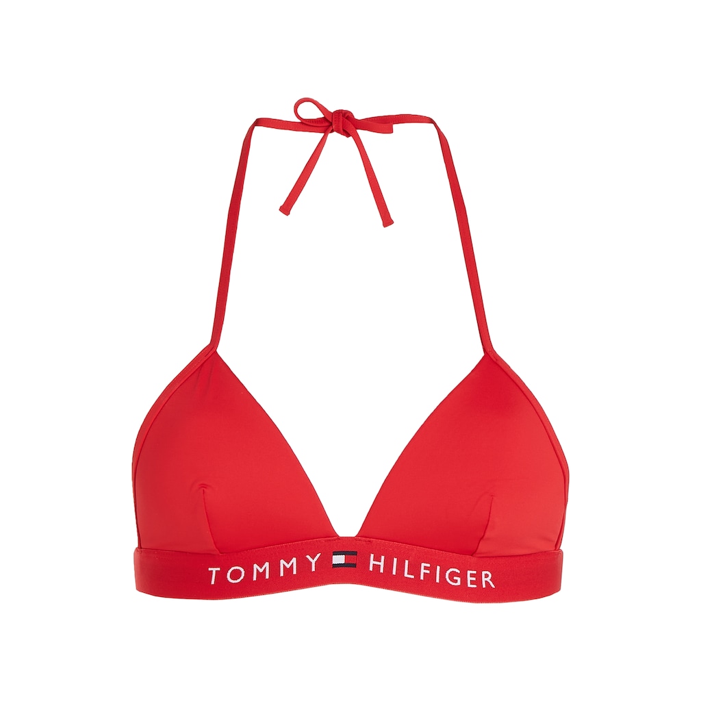 Tommy Hilfiger Swimwear Triangel-Bikini-Top »TH TRIANGLE FIXED FOAM«