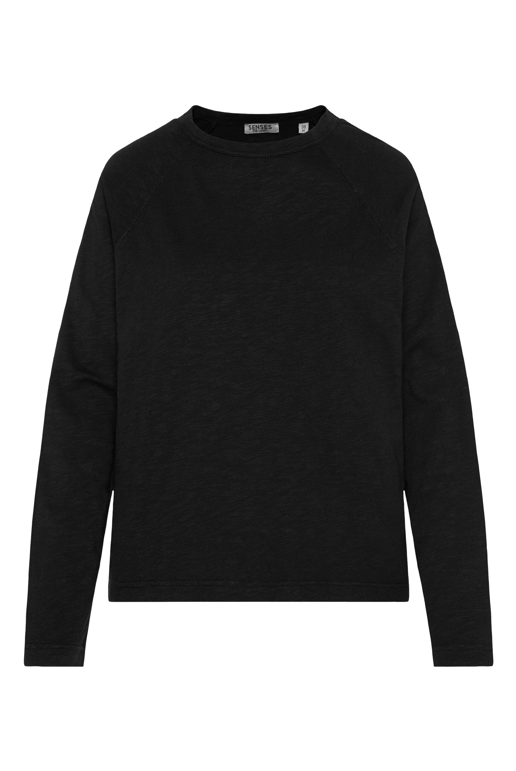 SENSES.THE LABEL Rundhalsshirt aus Baumwolle günstig online kaufen