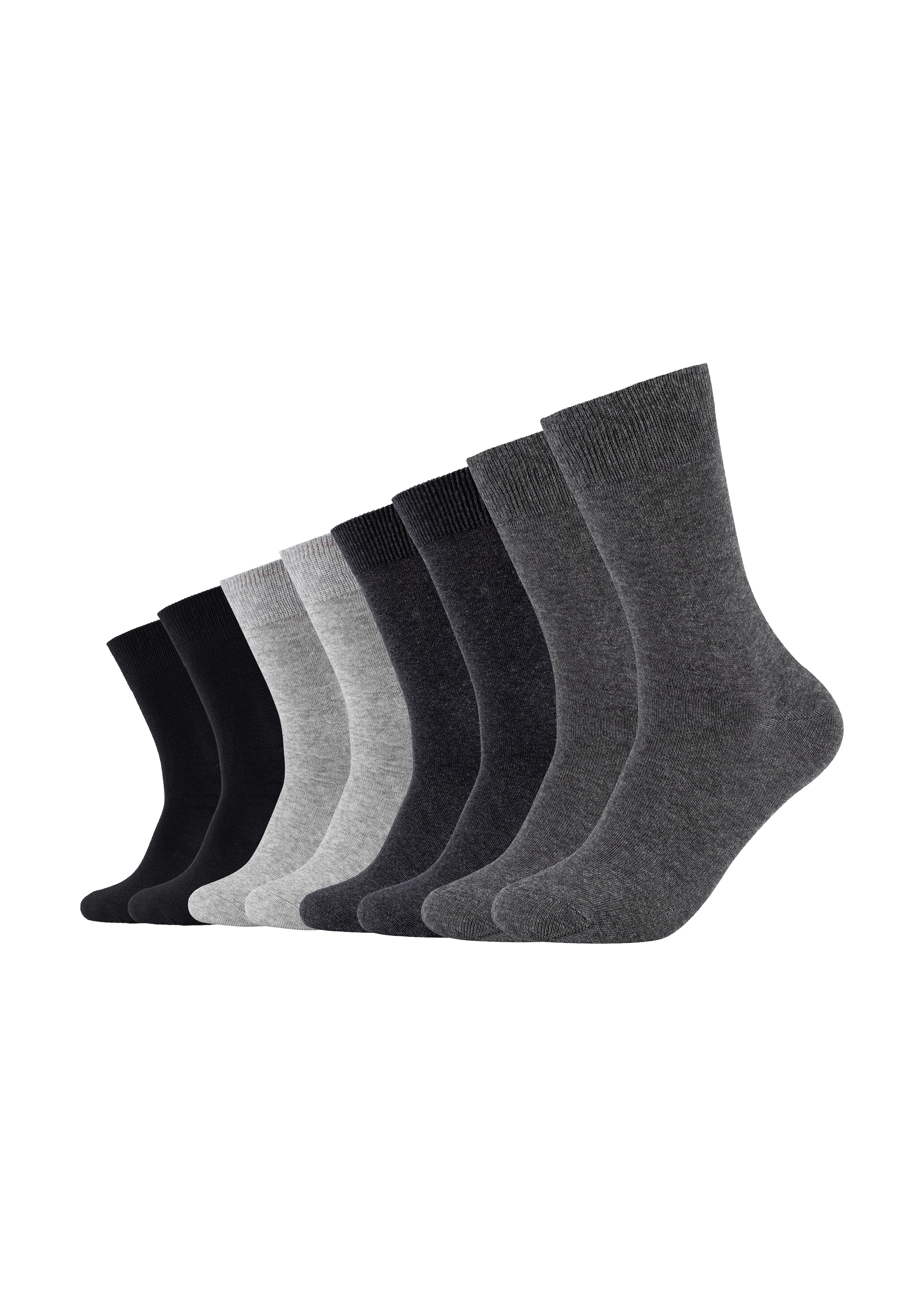 s.Oliver Socken "essentials" 8 Paar, 8 Stk. tlg. mit weichem Bund günstig online kaufen