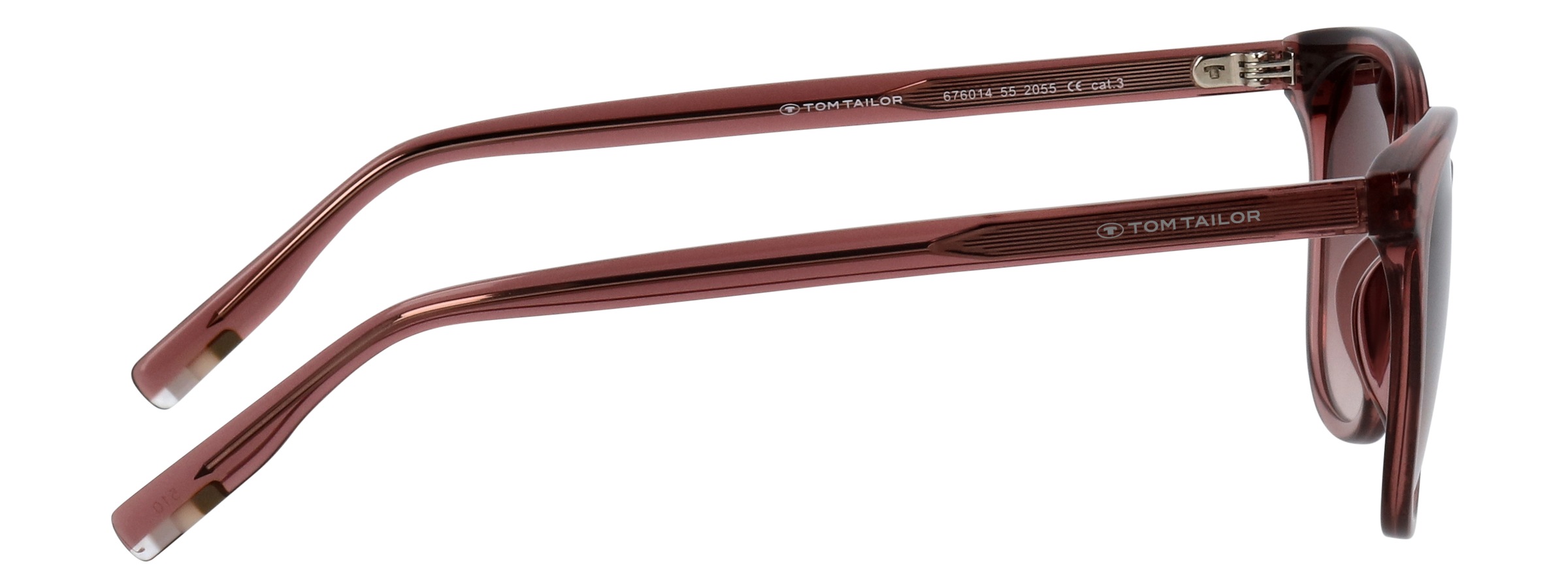 TOM TAILOR Sonnenbrille »Modell 676014« Form Feminin, Logoschriftzug auf Bügel, Kunststofffassung