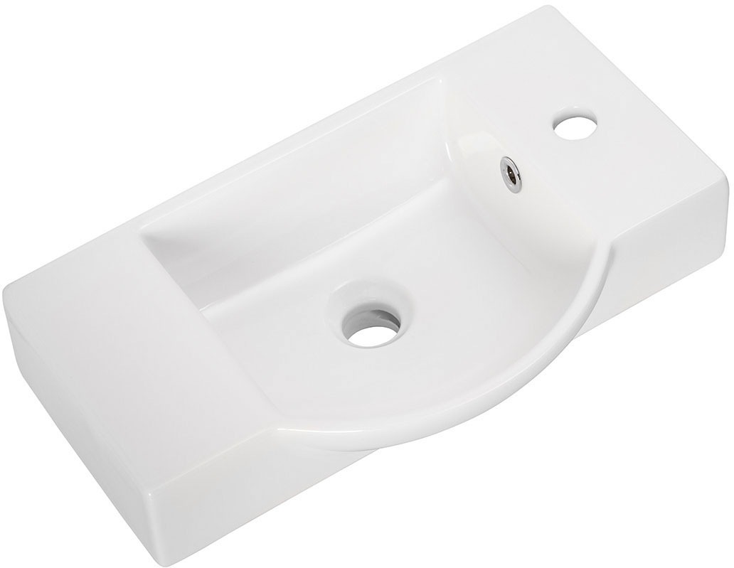 Thumbnail - FACKELMANN Waschtisch "SBC" Set, bestehend aus Becken und Unterbau, Breite ca. 55 cm