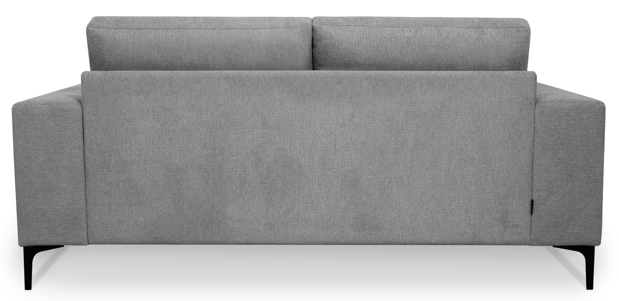 Places of Style 2-Sitzer »Xander«, Breite 164 cm, Webstoff, Soft-Touch Chenille, schwarze Metallfüßen