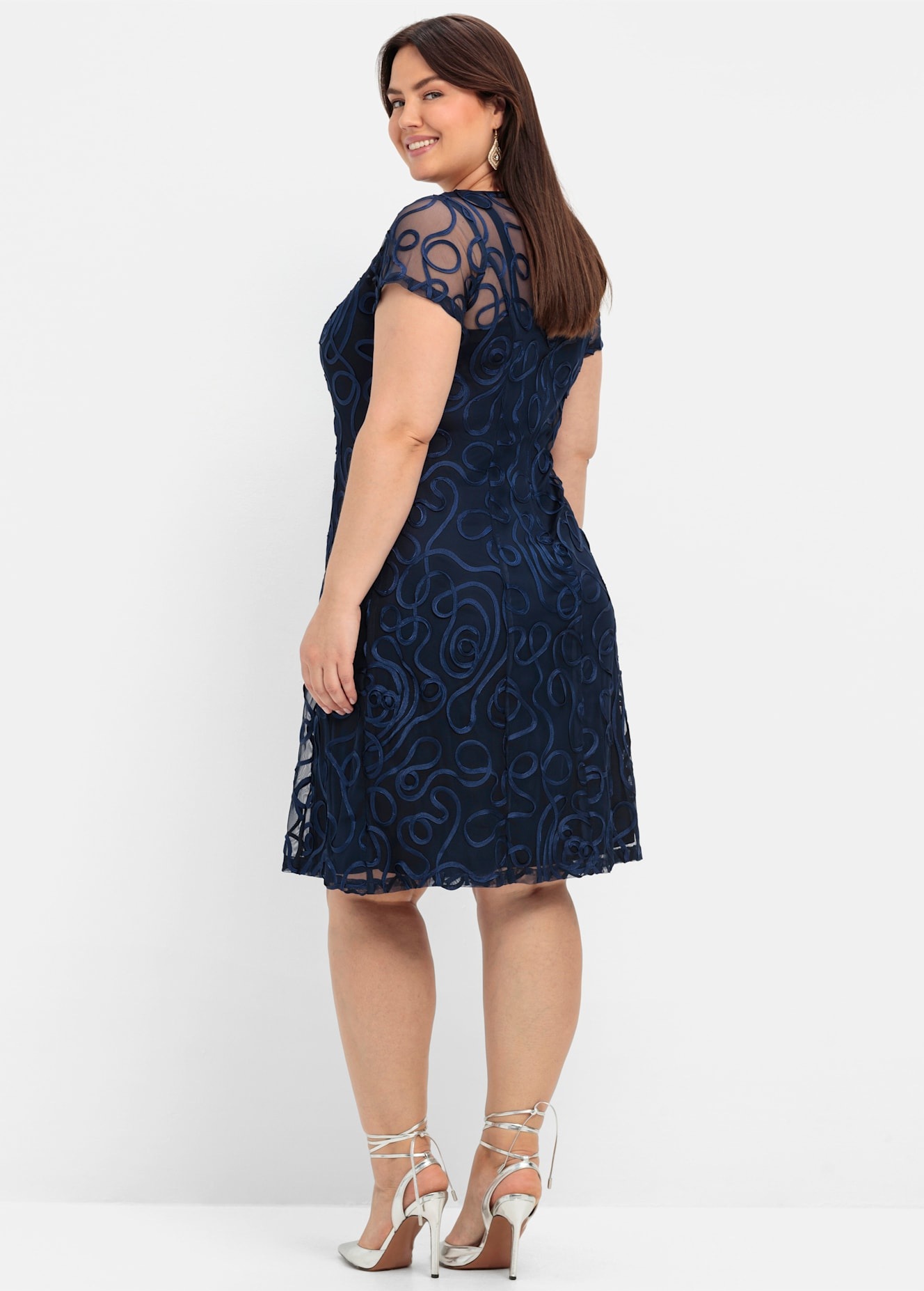 Sheego Spitzenkleid "Spitzenkleid" günstig online kaufen