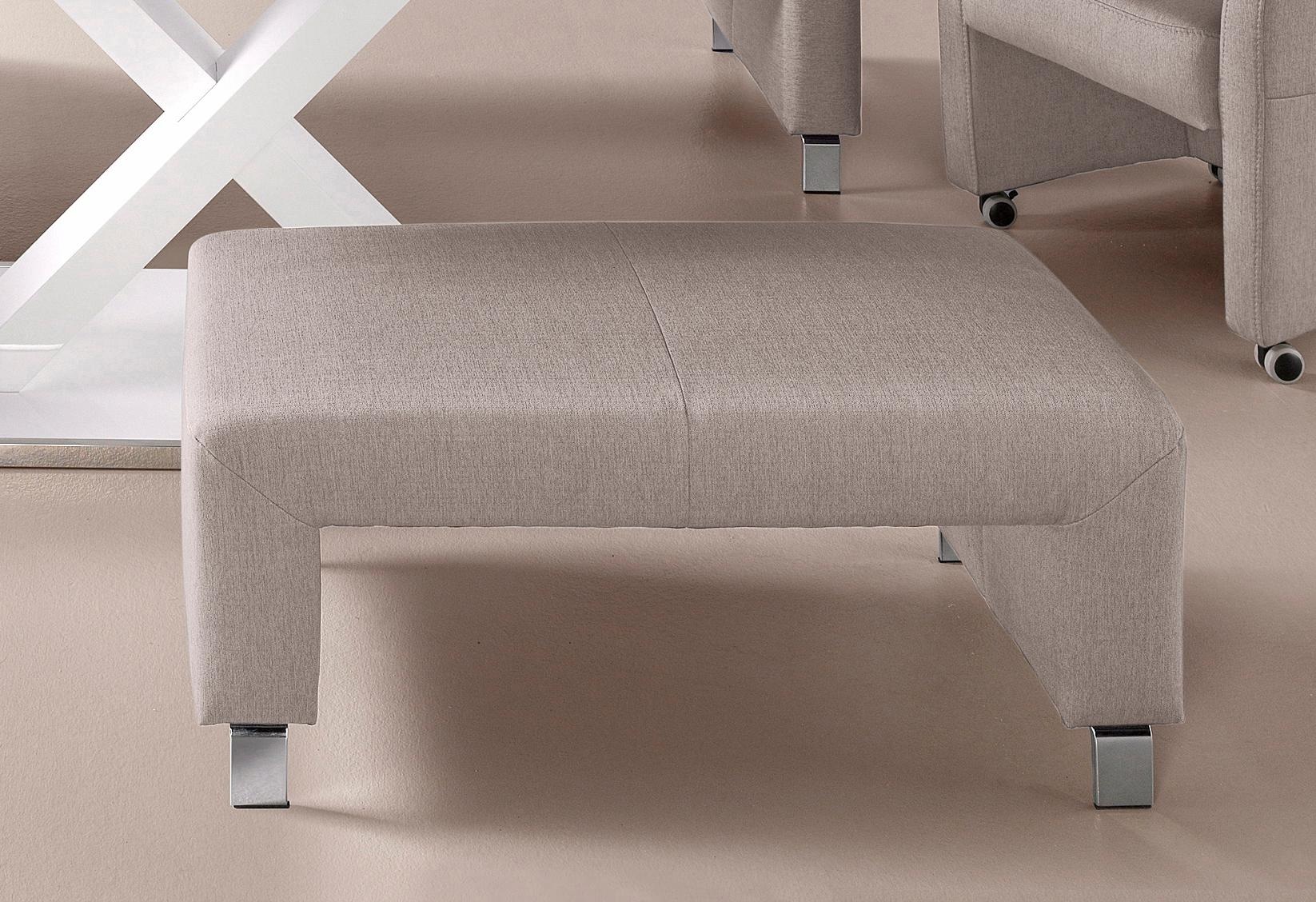 exxpo - sofa fashion Polsterhocker "Intenso, Hocker, modern" hohe Bodenfreiheit, frei im Raum stellbar, hoher Sitzkomfort