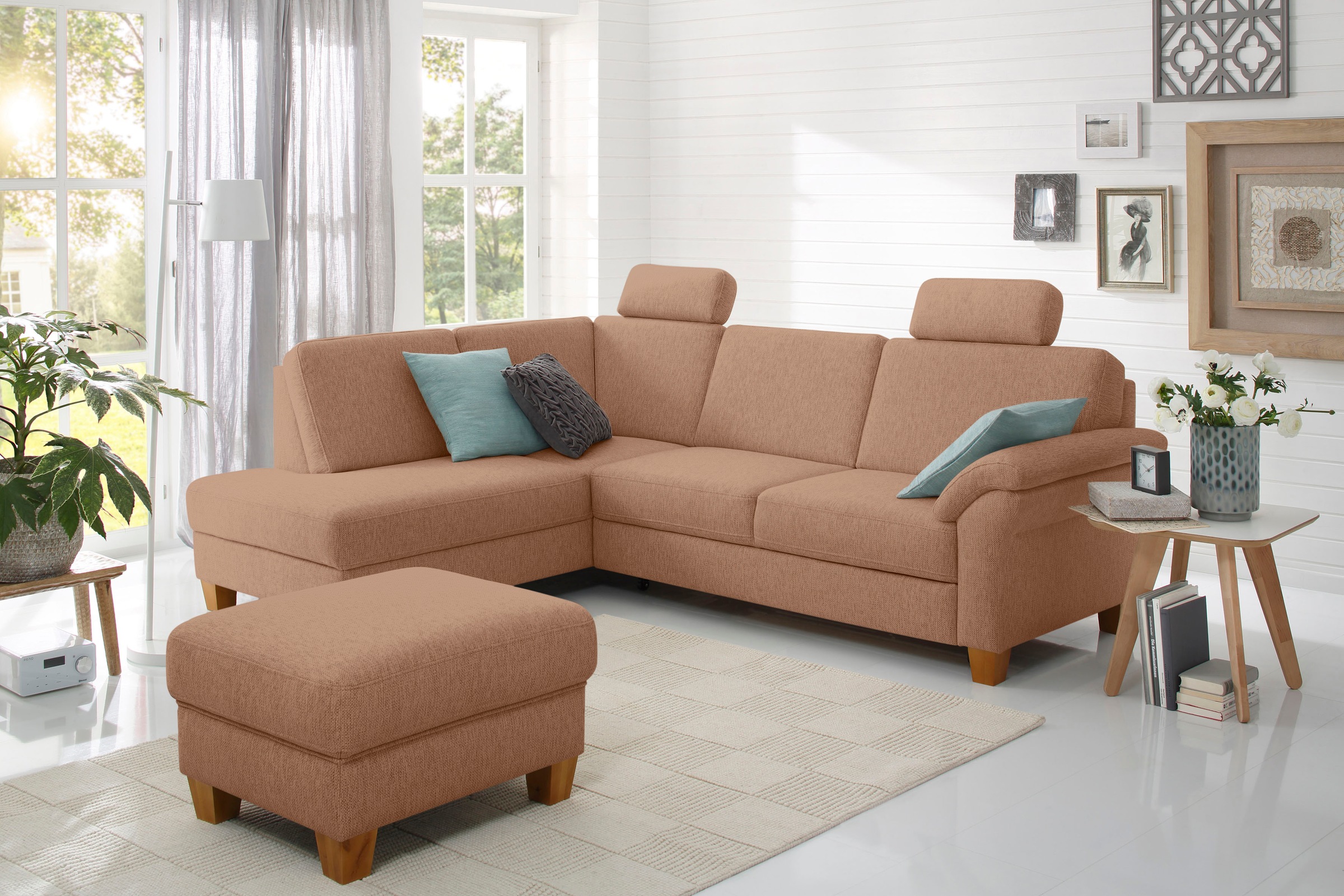 Home affaire Ecksofa "Borkum L-Form, B: 249 cm - OTTO. Verlässliche Qualitä günstig online kaufen