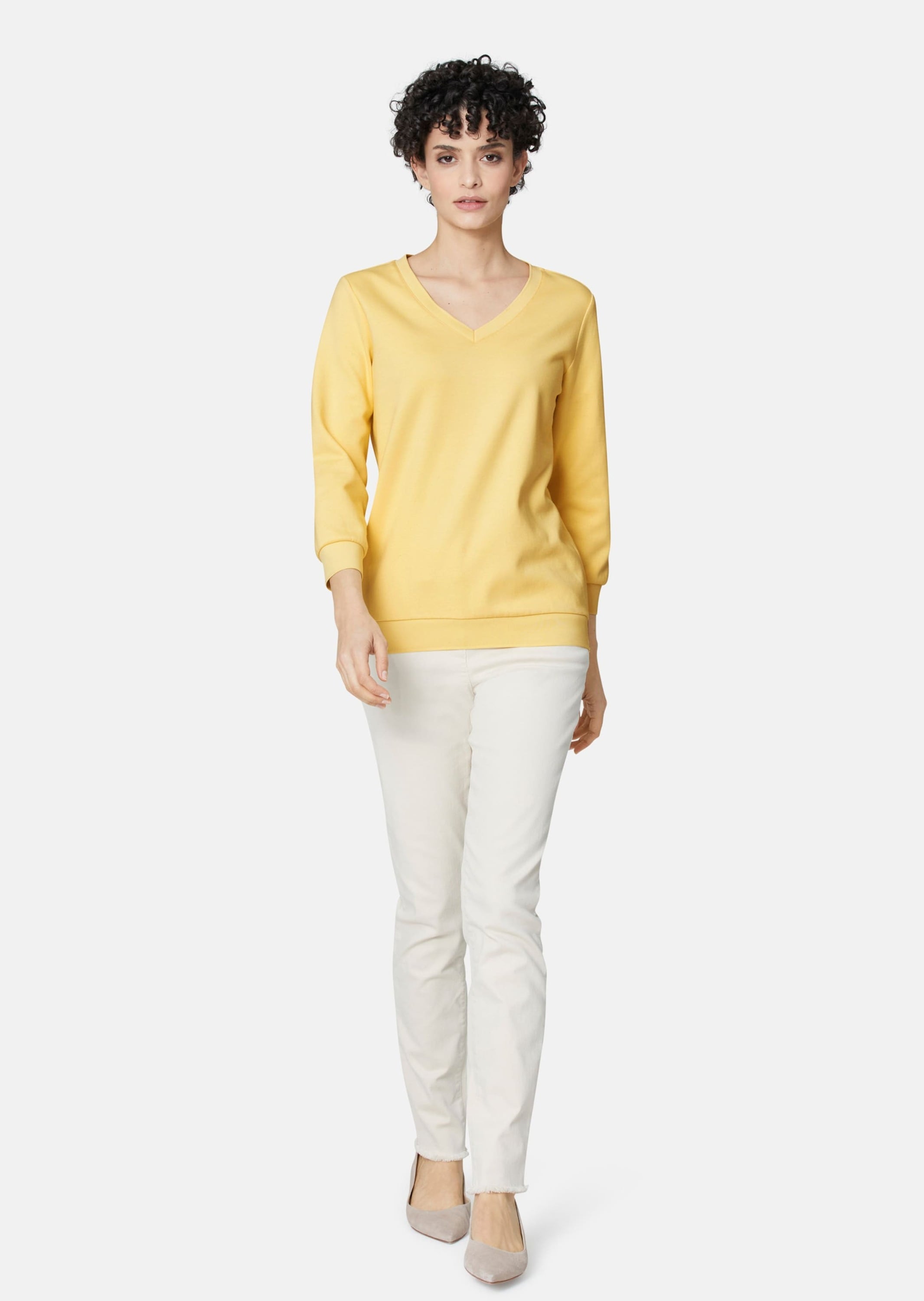 MADELEINE 3/4-Arm-Shirt »Sweatshirt Sweatshirt mit 3/4-langen Ärmeln.«