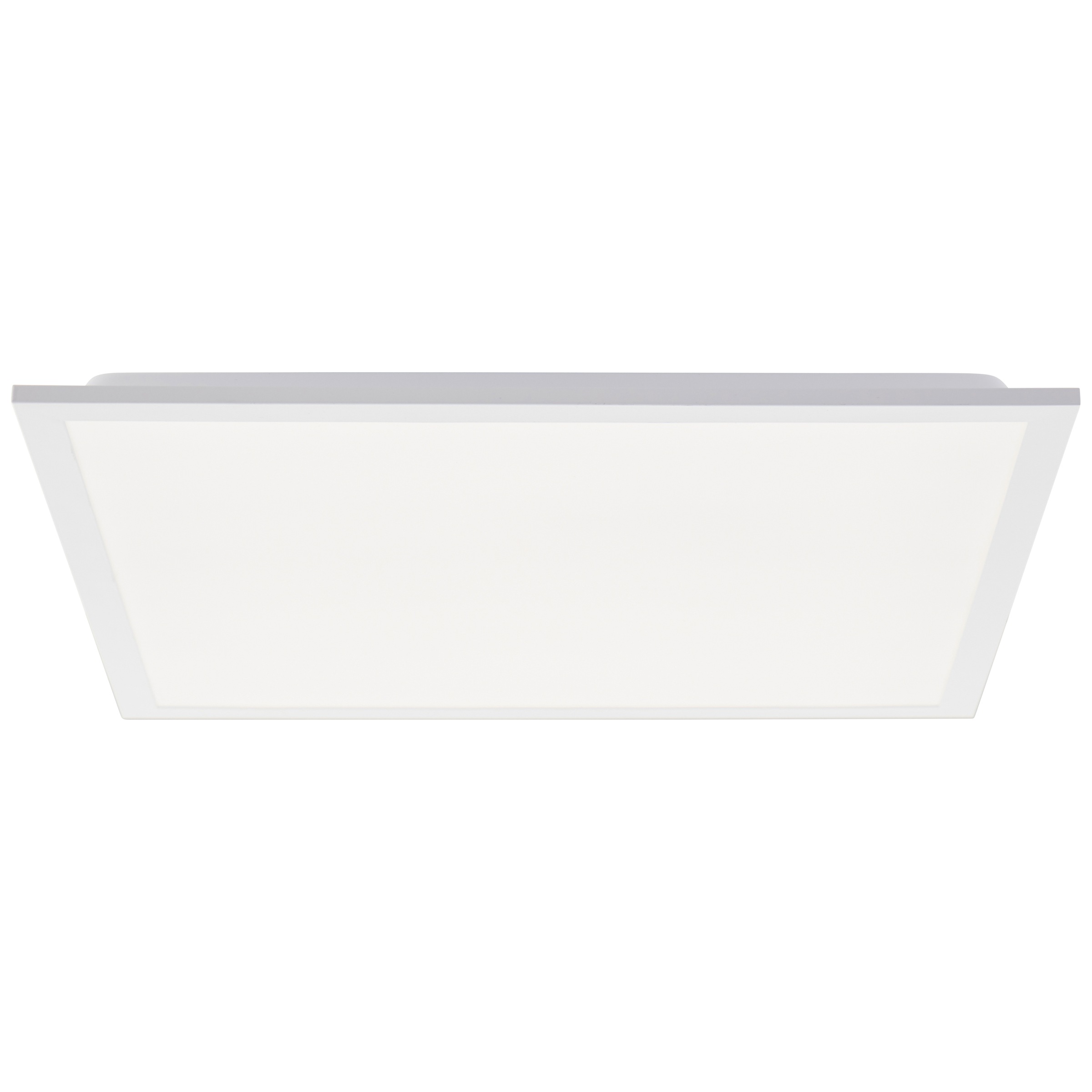 Brilliant LED Deckenleuchte »Briston«, 45 x 45 cm, 2500 lm, 3000-6500 K, IC-RGB, dimmbar, Aluminium, weiß