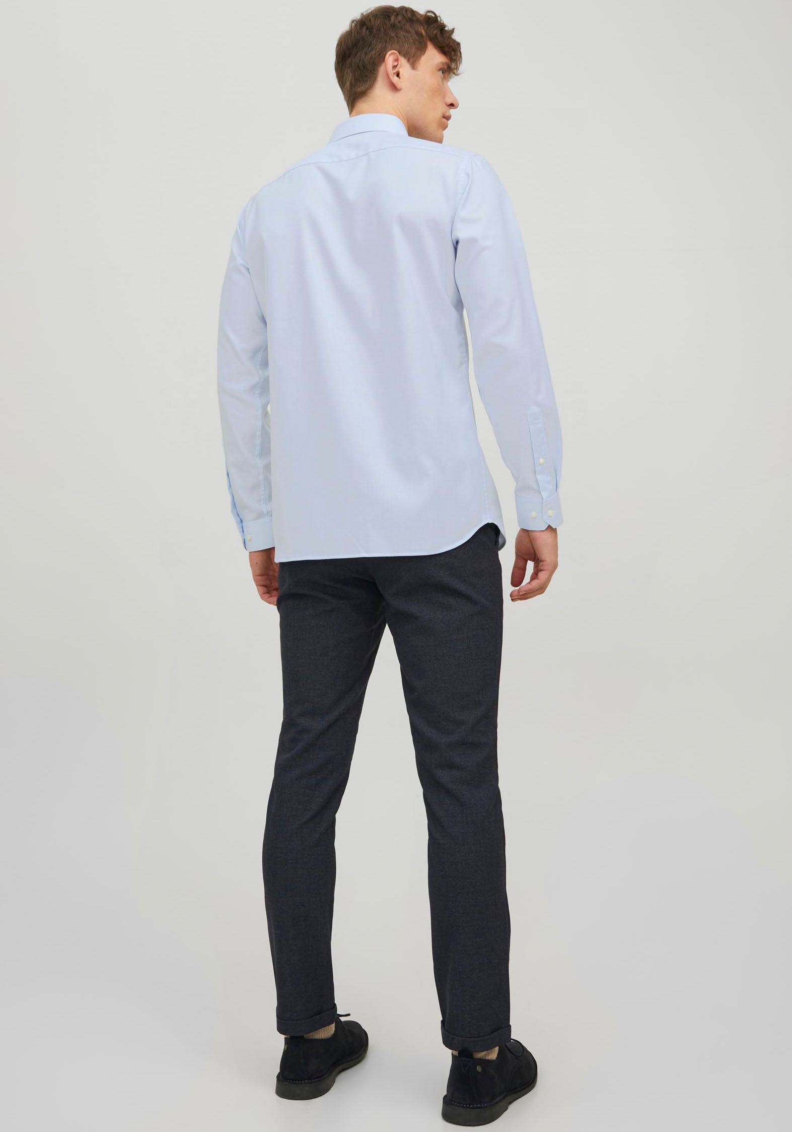 Jack & Jones Langarmhemd »JPRBLAPARKER SHIRT L/S«, mit Hemdkragen