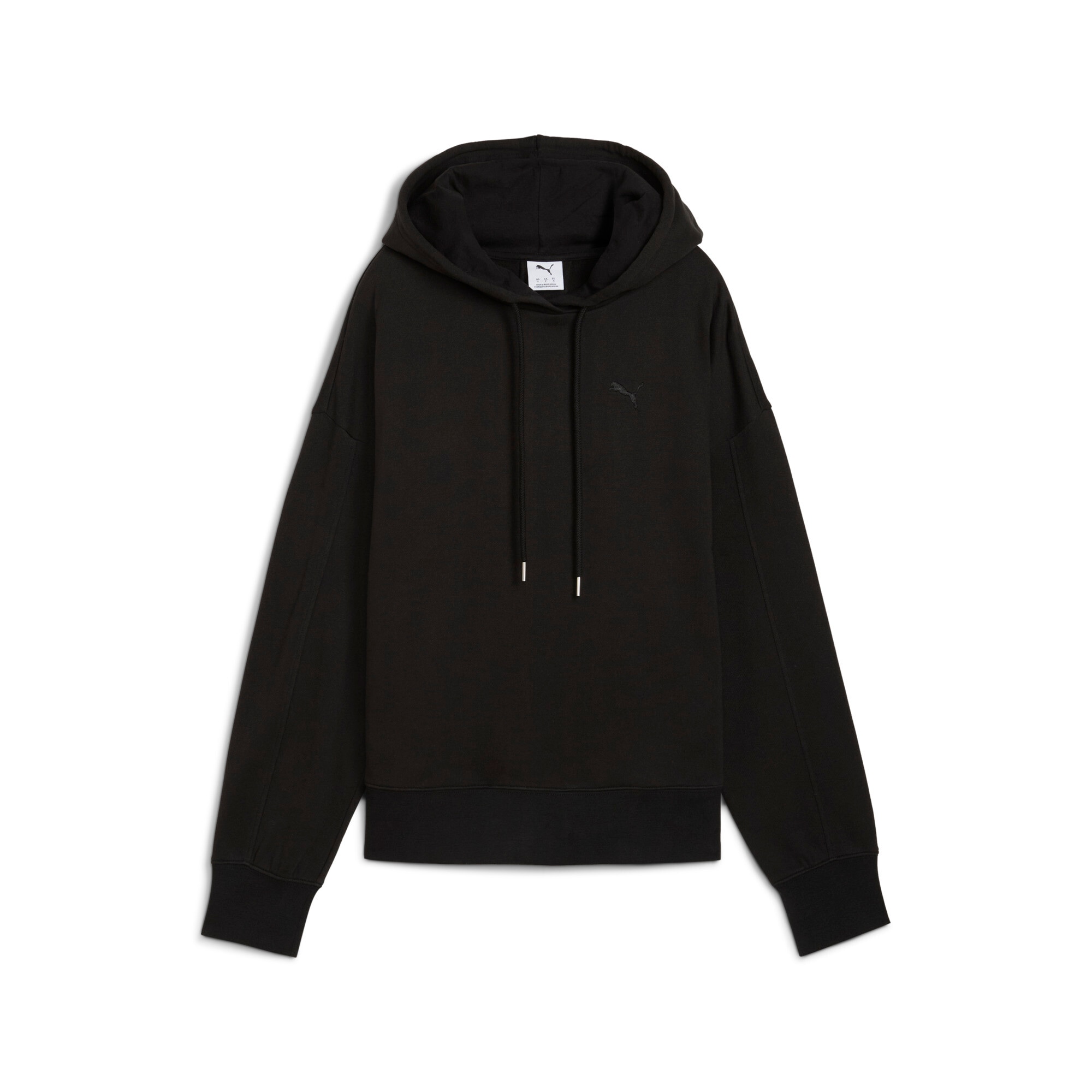Puma Kapuzensweatshirt "Her Oversized Hoodie Fl", Mit Kängurutasche, Mit Kapuze, Oversize-Passform