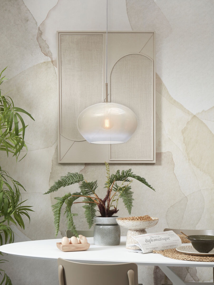 it's About RoMi Hängeleuchte »BOLOGNA«, 1 flammig, Leuchtmittel E27 | LED wechselbar, Glass mit Farbeverlauf