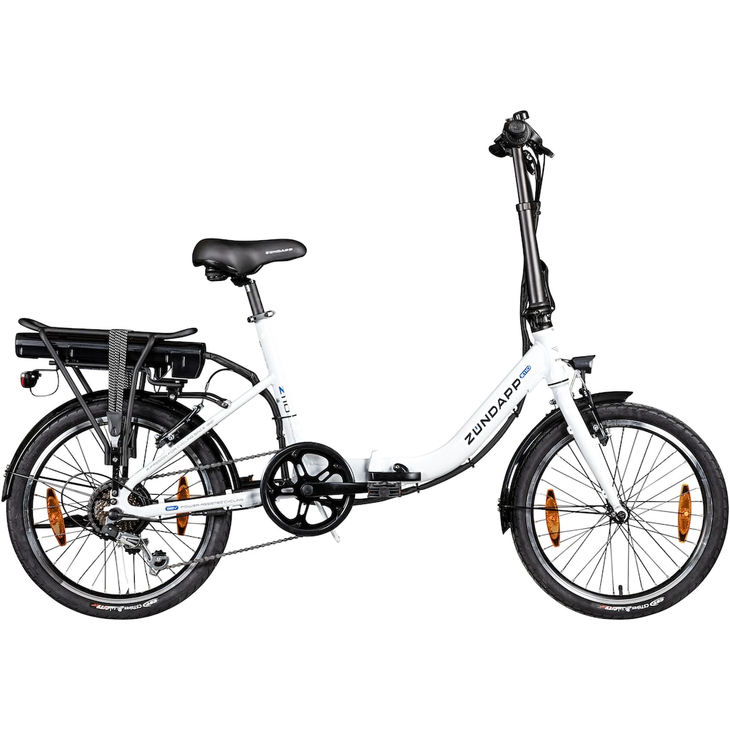 Zündapp E-Bike »Z110«, 7 Gang, Shimano, RD-TY21 Tourney, Heckmotor 250 W