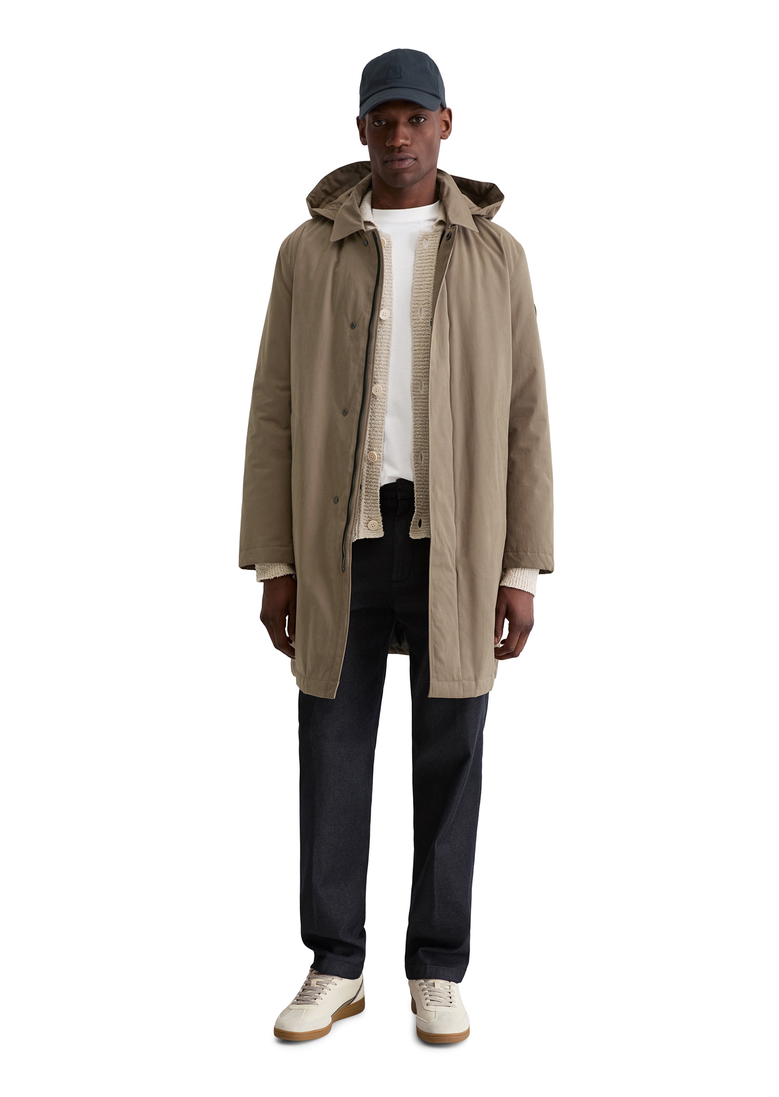 Marc O'Polo Trenchcoat »wattiert und wasserabweisend«
