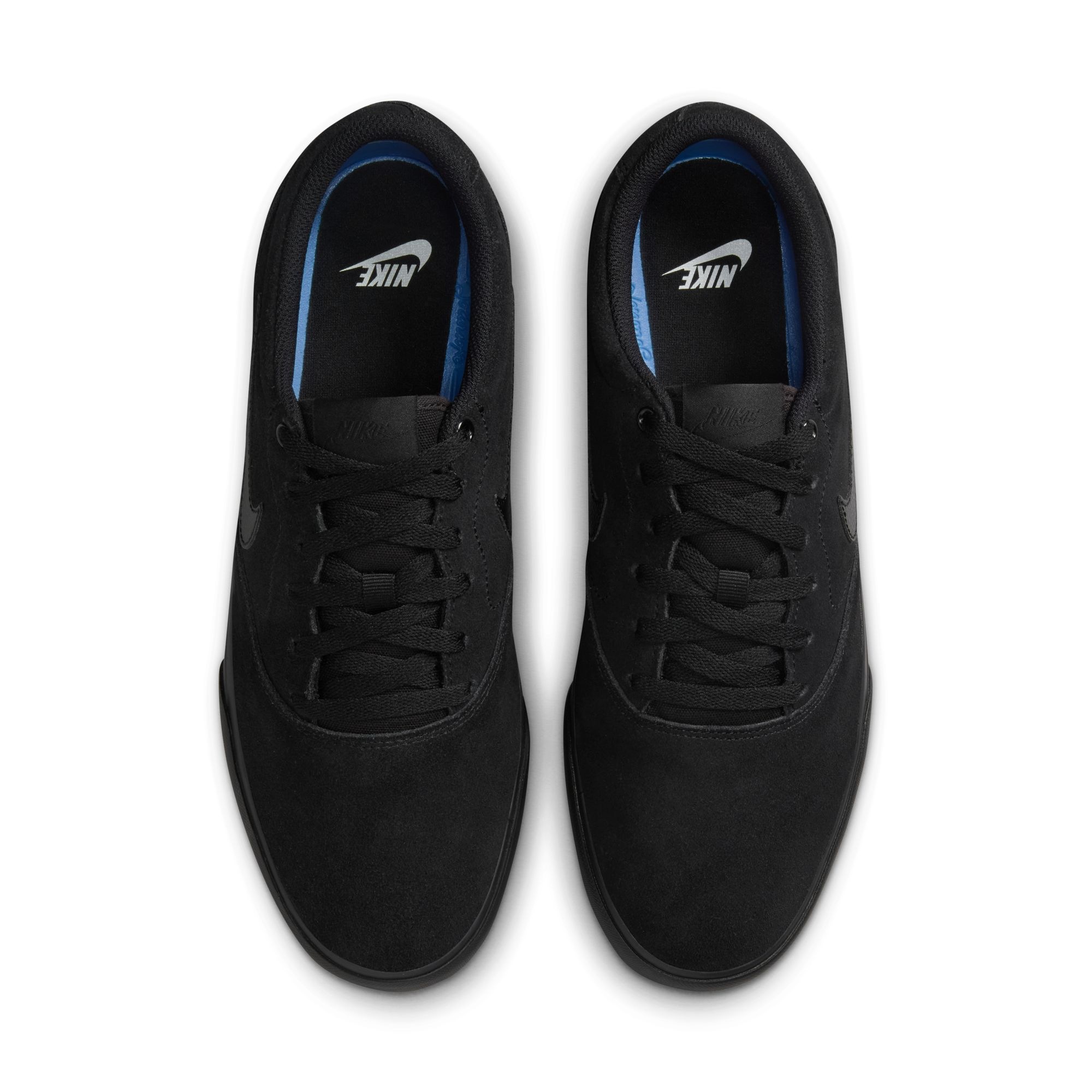 Sneaker NIKE SPORTSWEAR "CHARGE SUEDE", Herren, Gr. 41, schwarz, schwarz, schwarz, Leder, Schuhe Sneaker 3
