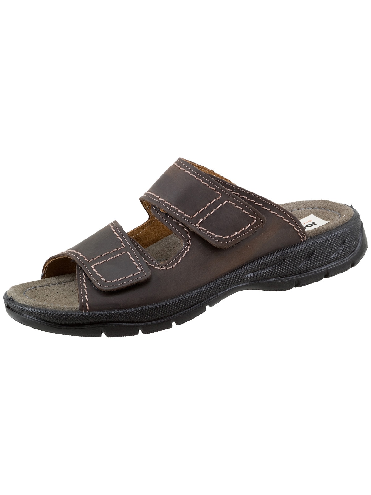 Jomos Pantolette "Pantolette mit Klettverschluss"