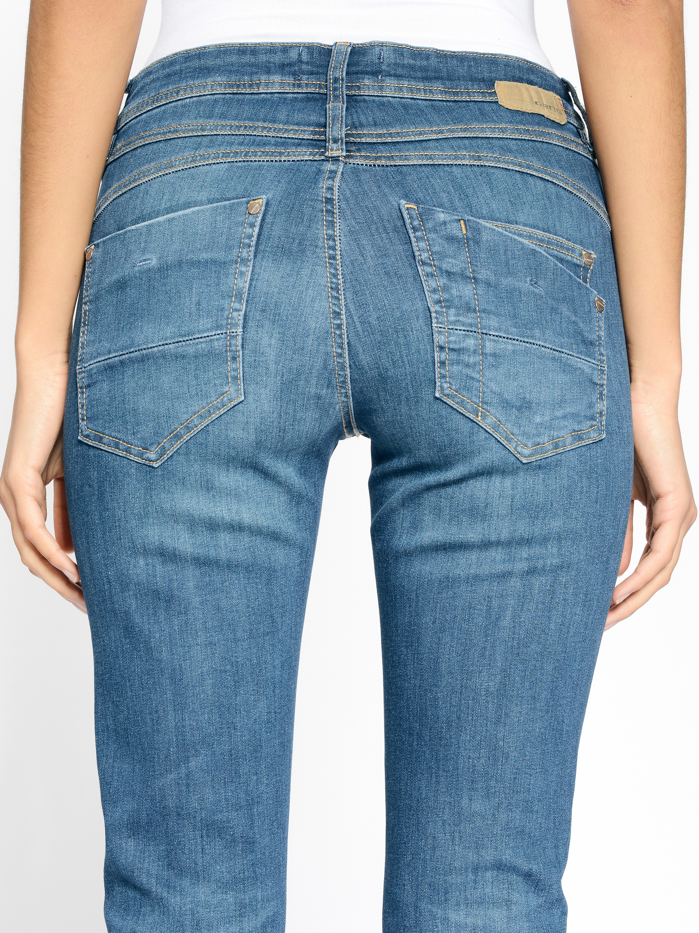 GANG Relax-fit-Jeans »GANG Jeans Relaxed Fit 94AMELIE CROPPED«