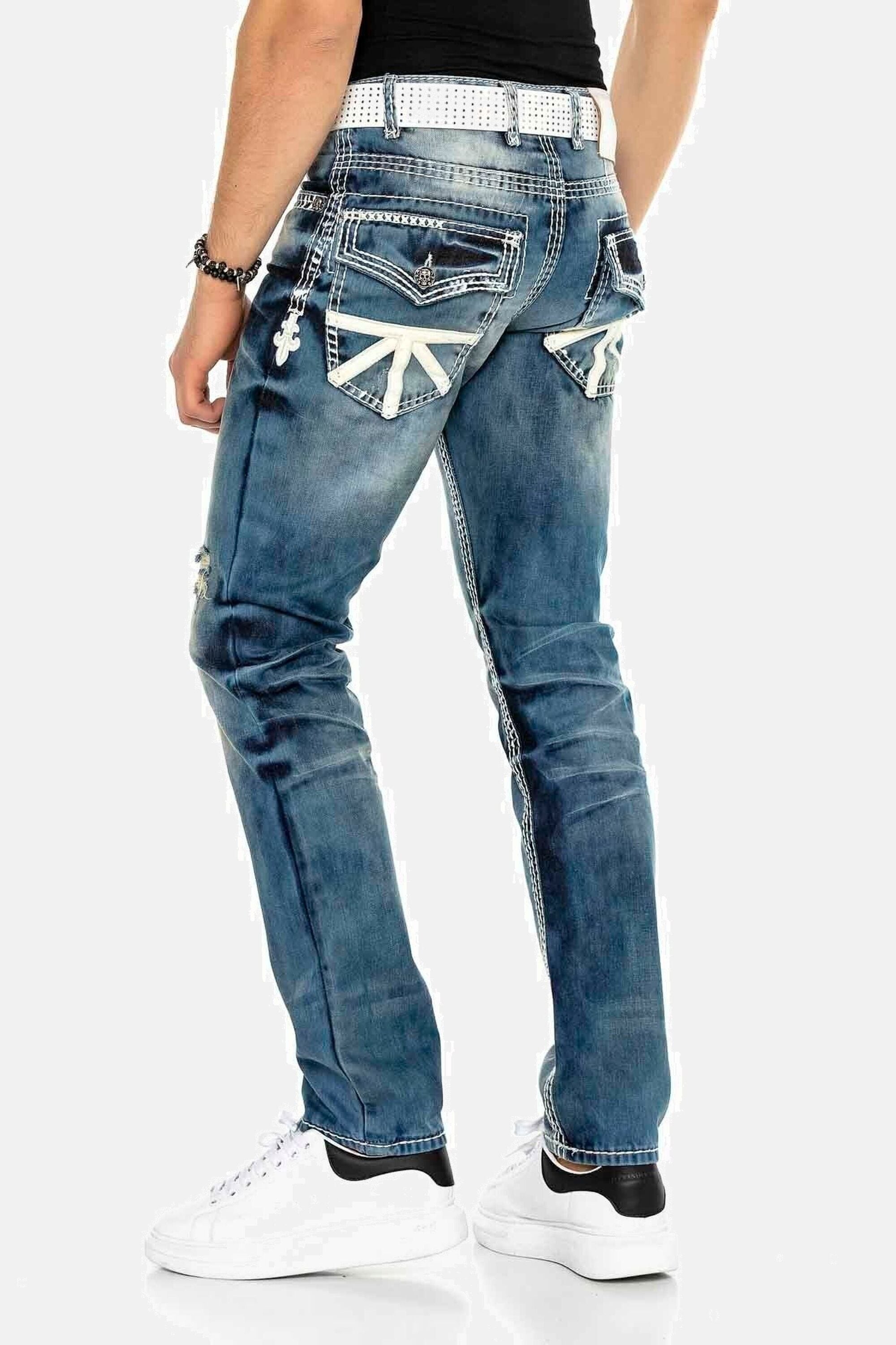Cipo & Baxx 5-Pocket-Jeans »Jeans«, in Straight-Fit, CD-149