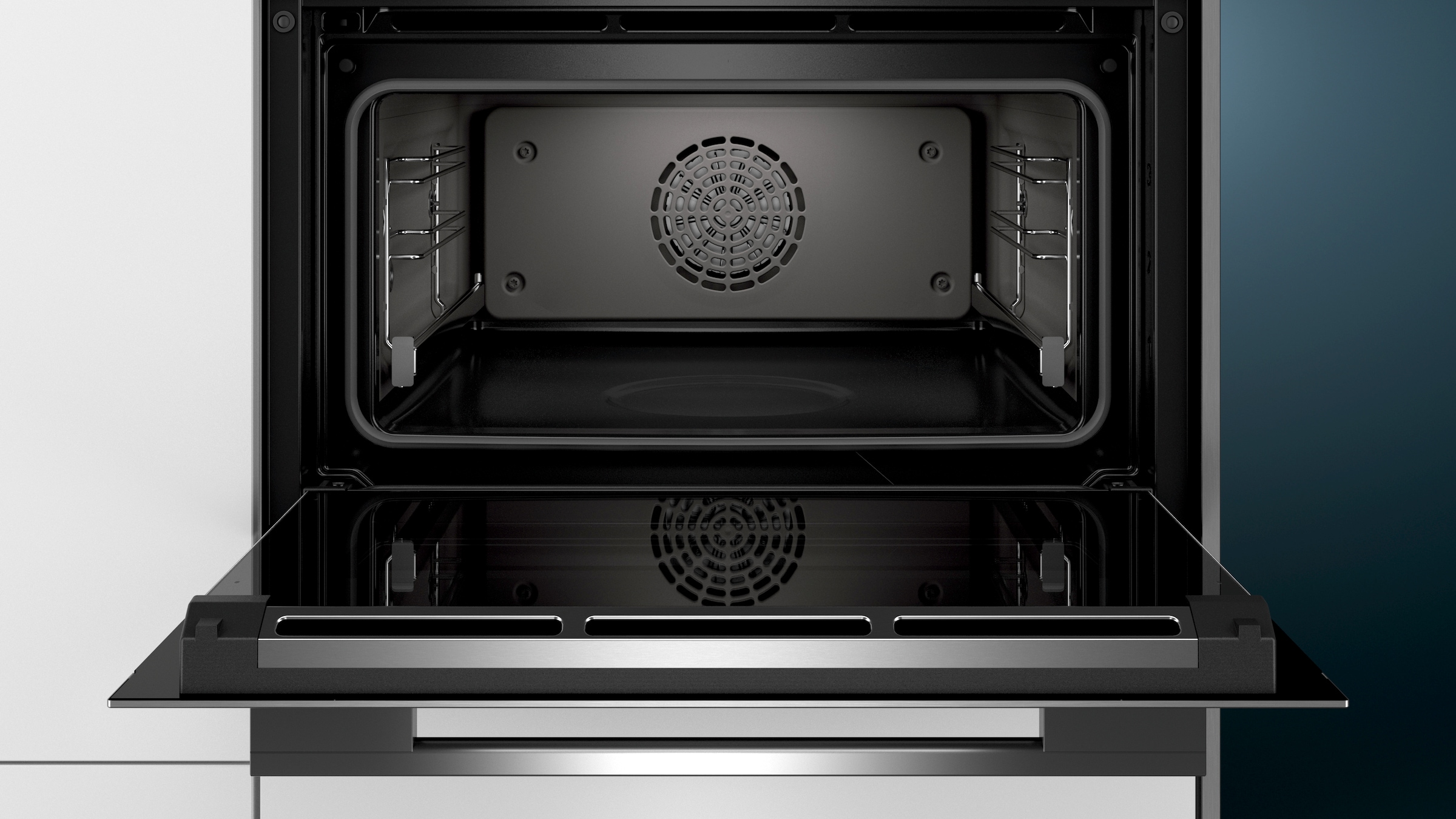 SIEMENS Dampfbackofen iQ700 »CS658GRS7«, mit 1-fach-Teleskopauszug, ecoClean Plus