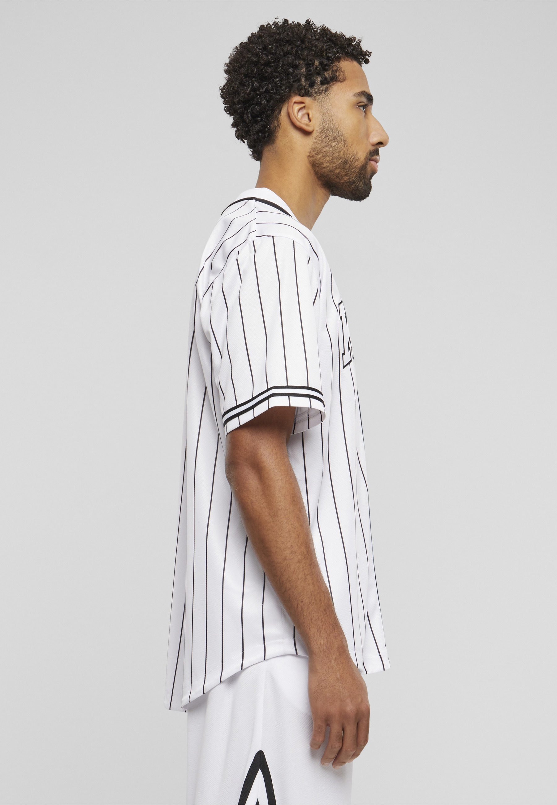Karl Kani Funktionshemd »Karl Kani Herren KM221-115-2 Serif Pinstripe Baseball Shirt« 1