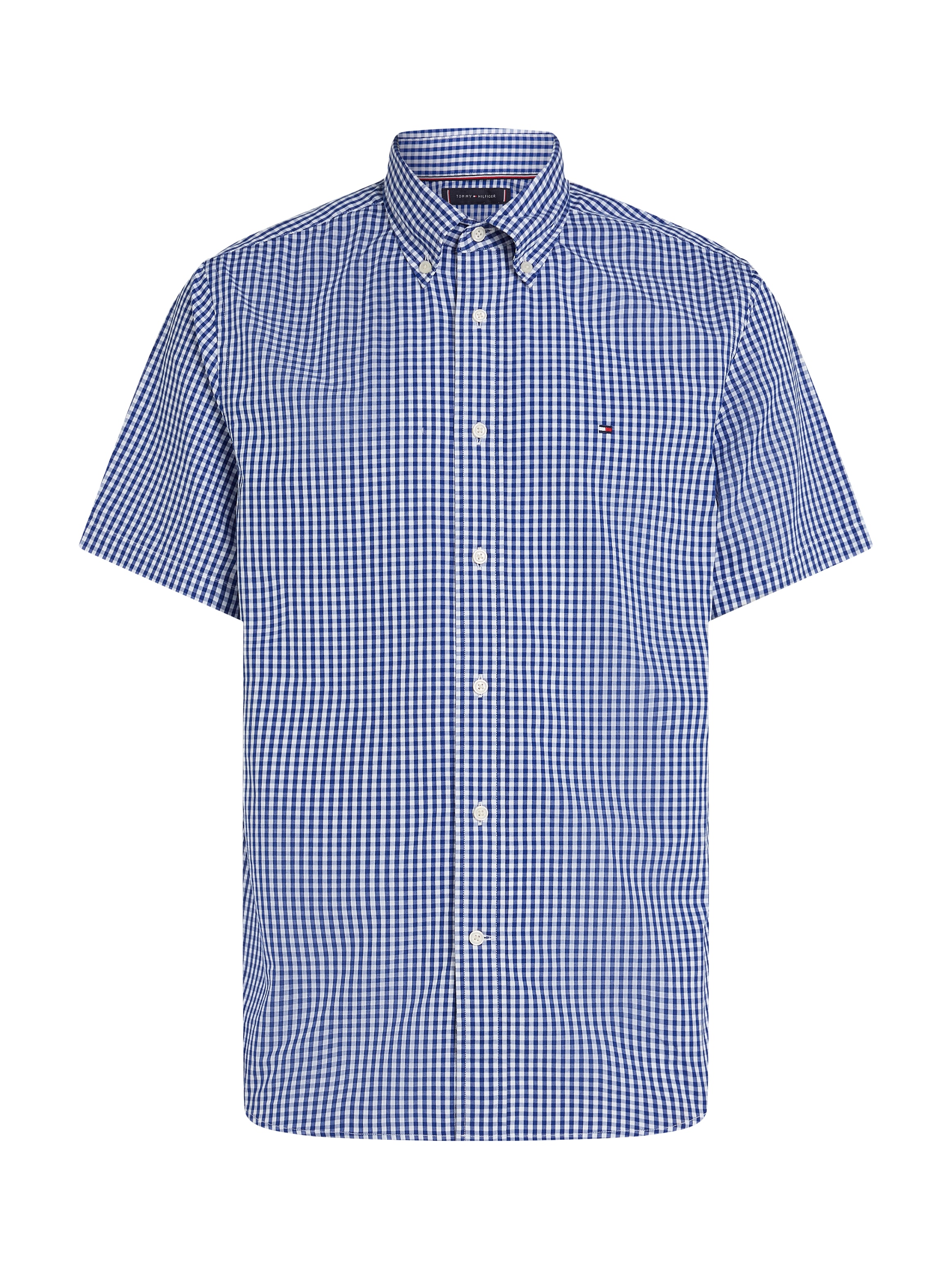 Tommy Hilfiger Kurzarmhemd »FLEX POPLIN CHECK SS RF SHIRT«
