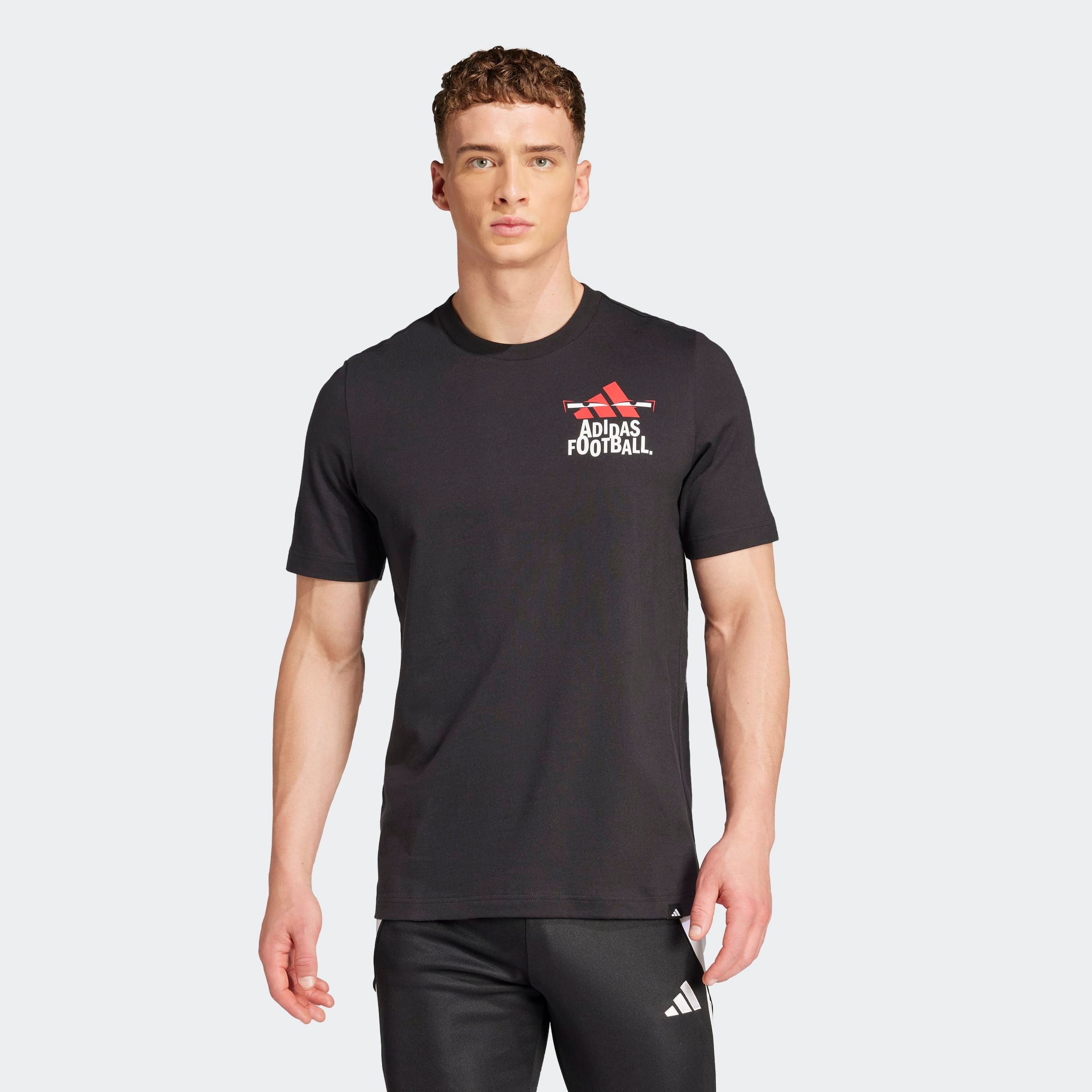 adidas Performance Trainingsshirt "GRAPHIC" sportlicher Stil, mit Fußballgr günstig online kaufen