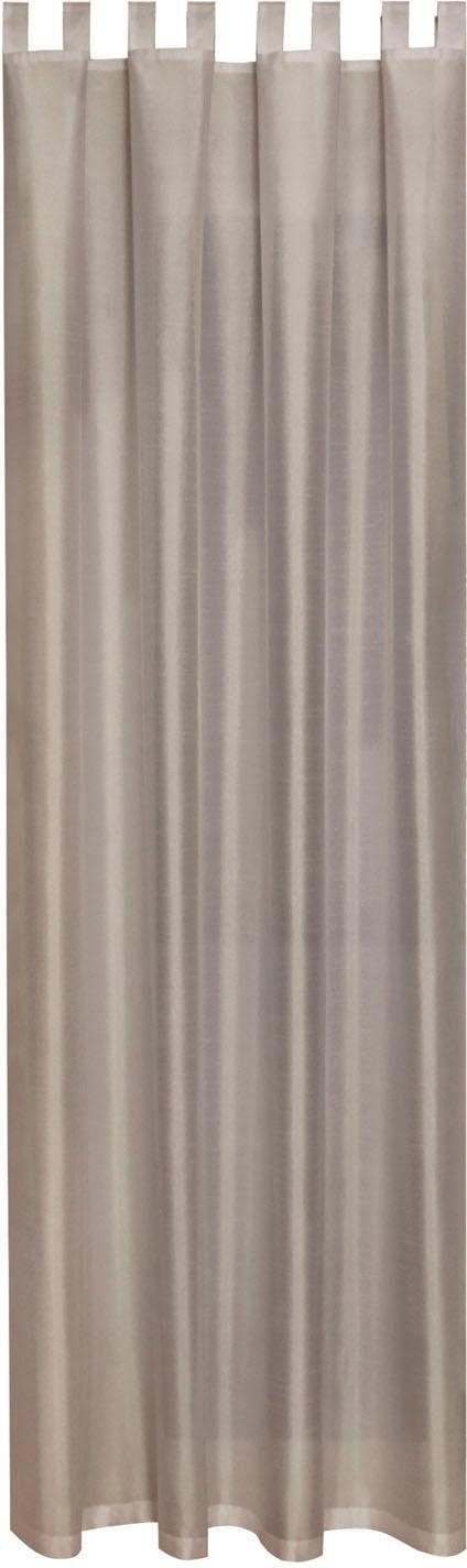 Vorhang »Silko«, (1 St.), HxB: 235x140, Eleganter Schlaufenschal aus Taft