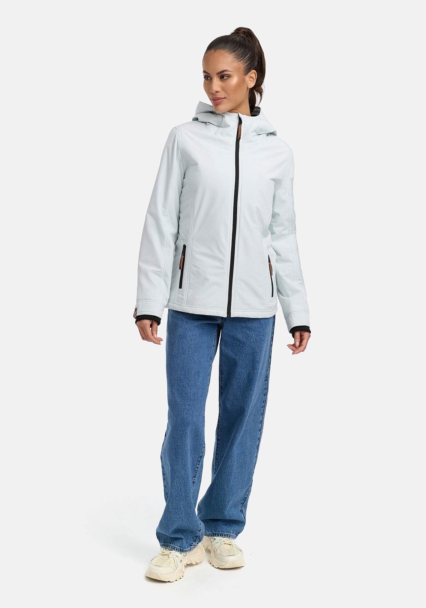 Marikoo Outdoorjacke »Brombeere«, sportliche Übergangsjacke mit Kapuze