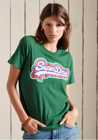 Superdry Print-Shirt »Vintage Logo Rainbow T-Shirt«, Vintage Logo Rainbow T-Shirt kaufen