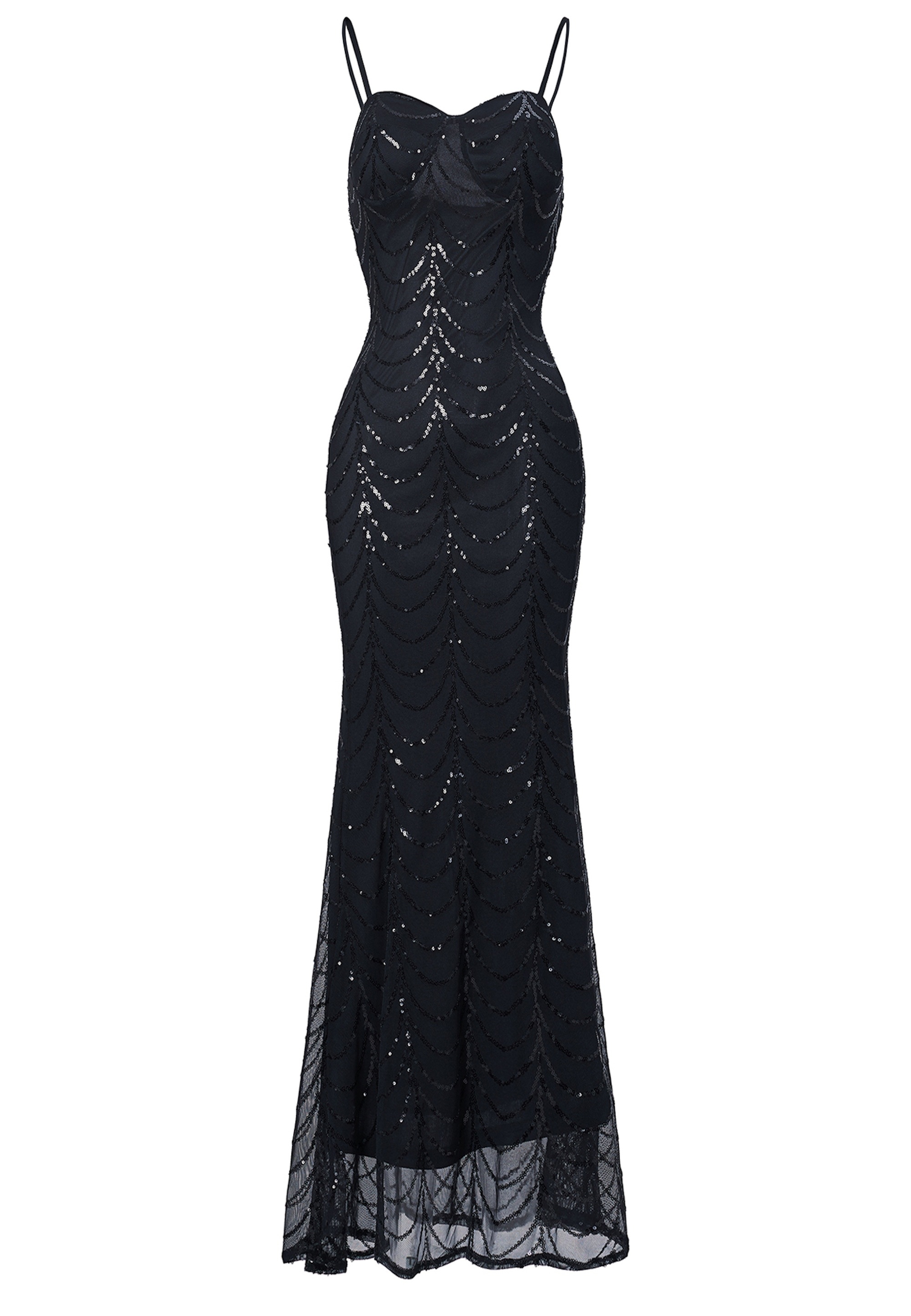 Moda Minx Jerseykleid »Kaz Long Dress«, mit langem Schnitt