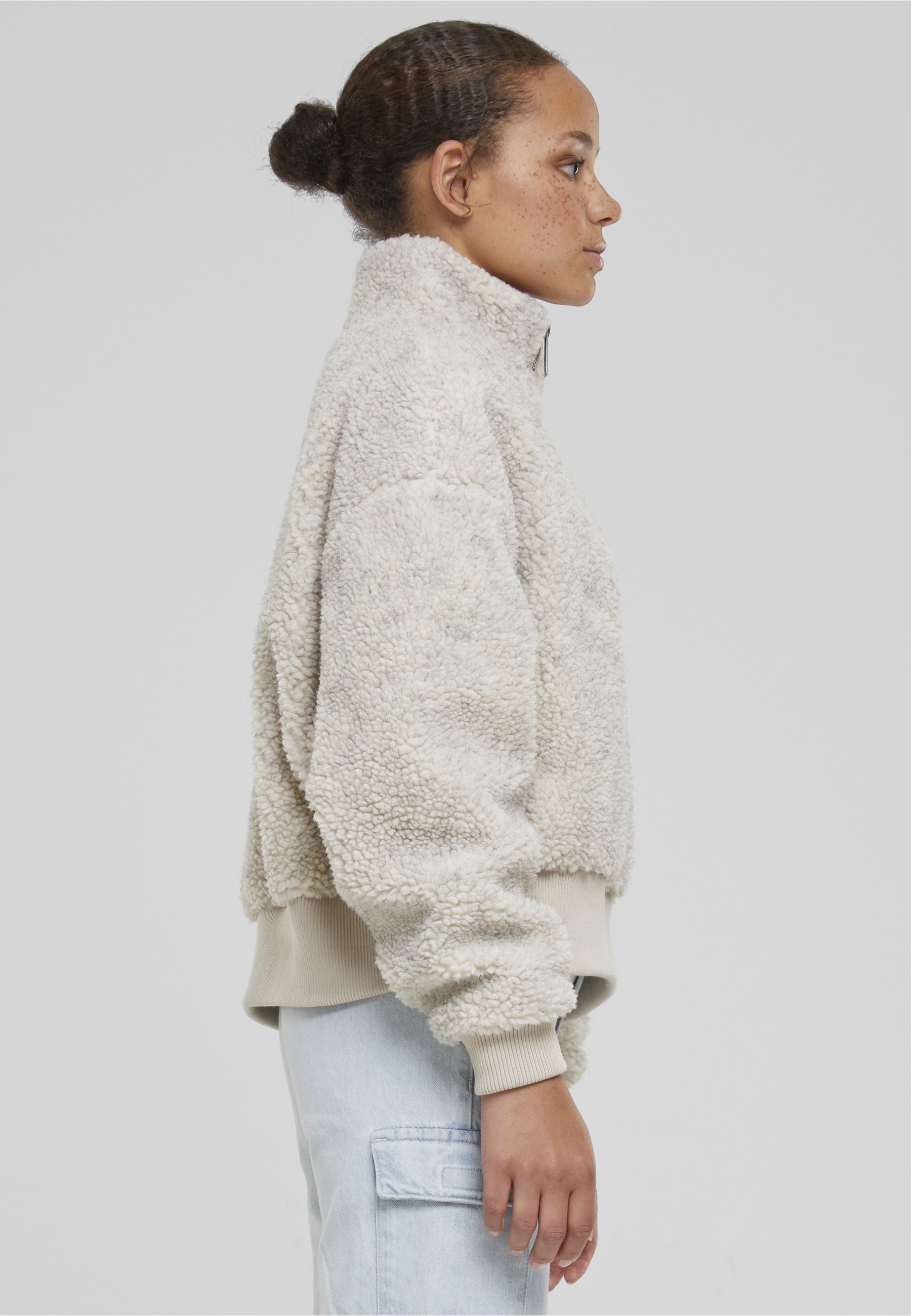 Karl Kani Sweater »Karl Kani Damen KW233-043-1 KK Metal Signature Teddy Troyer«
