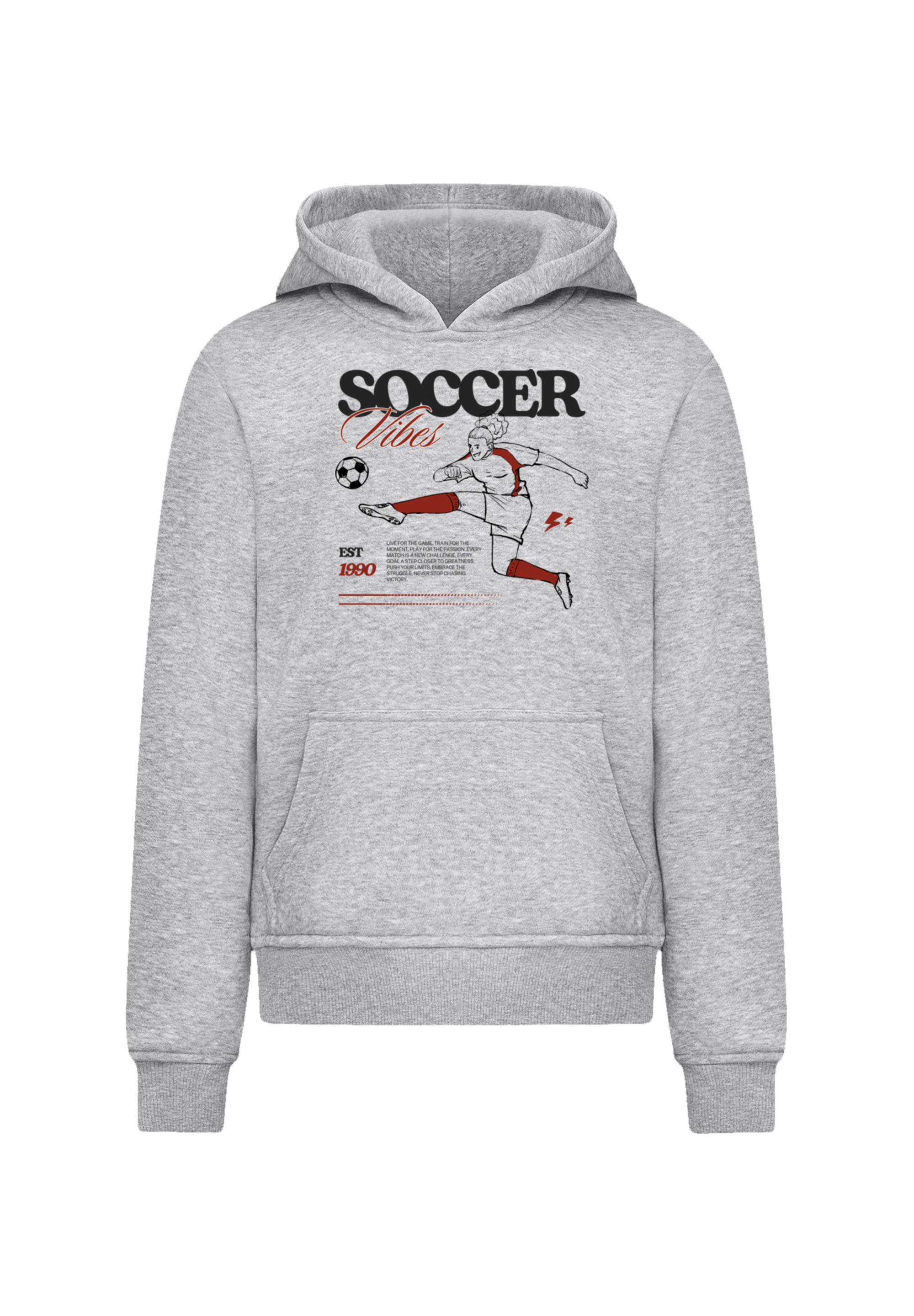 F4NT4STIC Kapuzenpullover »Soccer Vibes Sport Fan«, Premium Qualität
