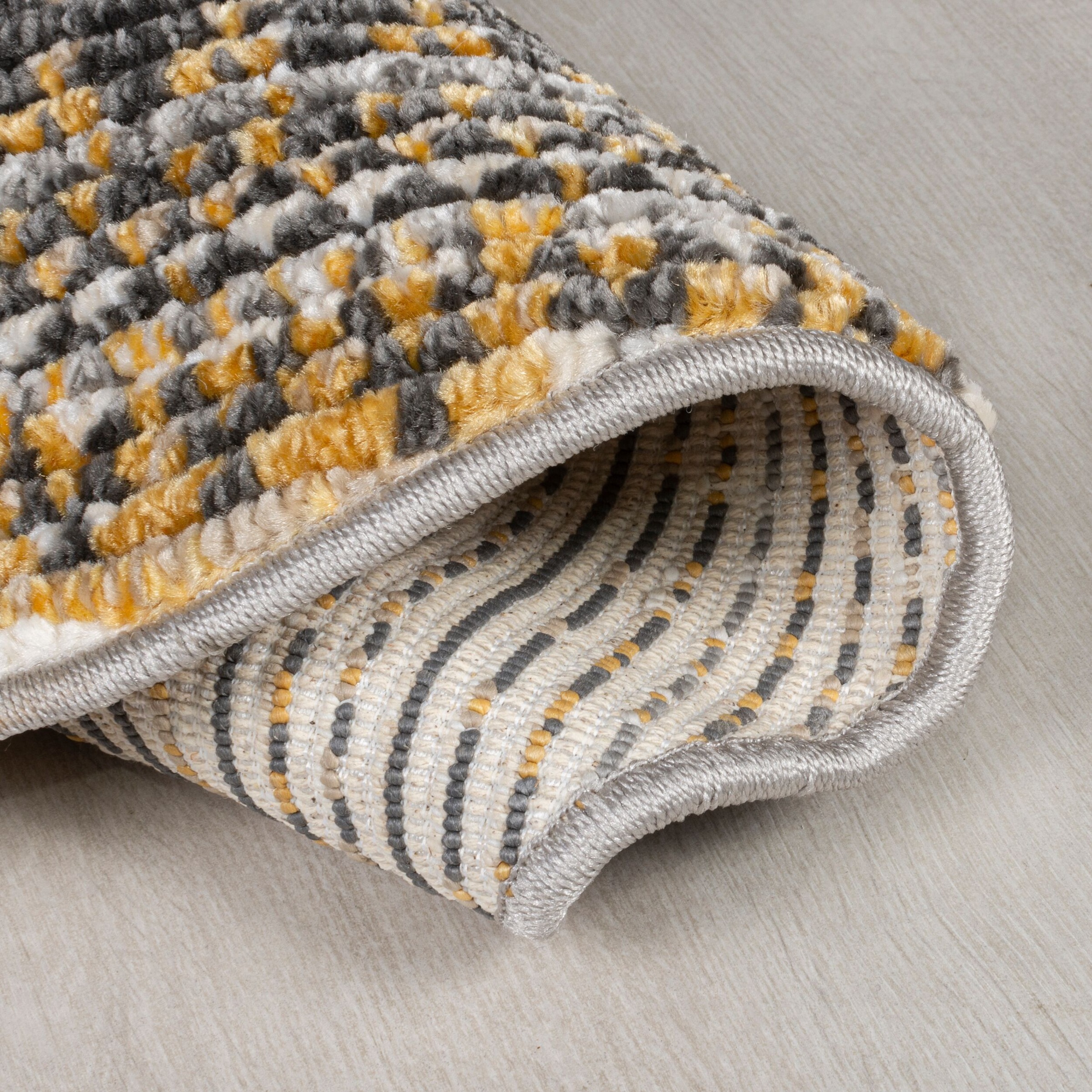 FLAIR RUGS Teppich »Camino Abstraktes«, rund, 8 mm Höhe, Abstraktes Teppich
