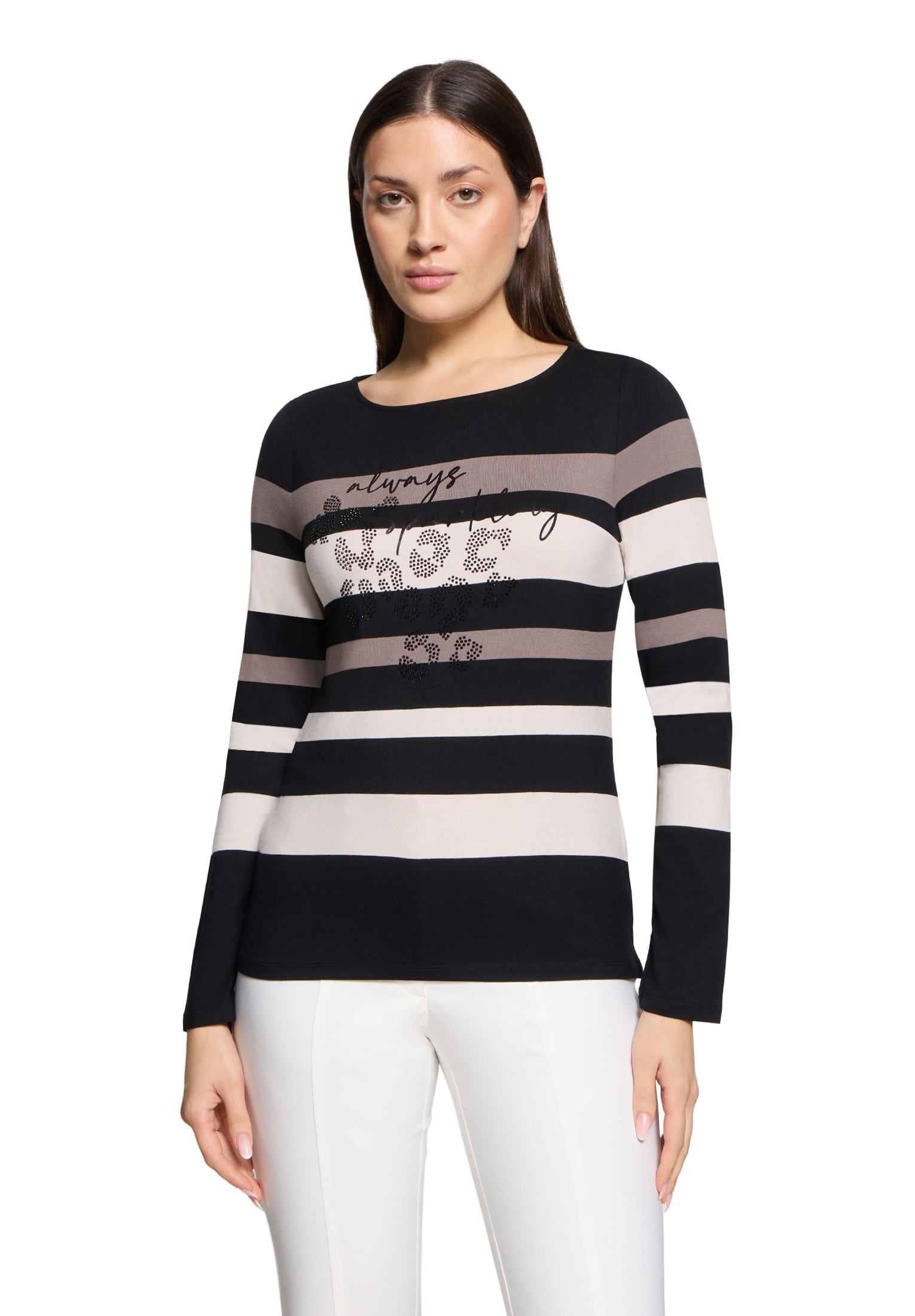 Betty Barclay Kurzarmshirt "Damen Ringelshirt mit U-Boot-Ausschnitt" 1 Stk. günstig online kaufen