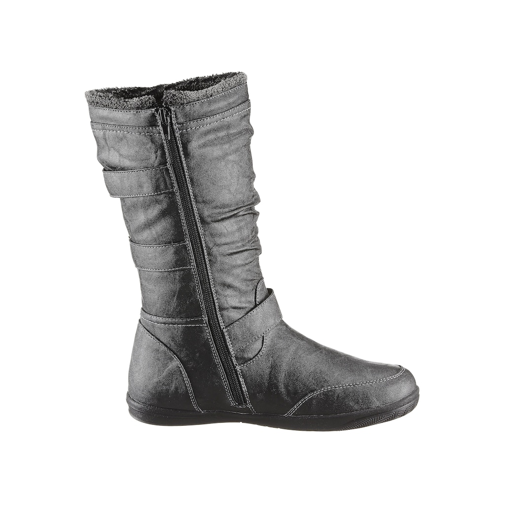 CITY WALK Winterstiefel, mit Zierschnallen am Schaft