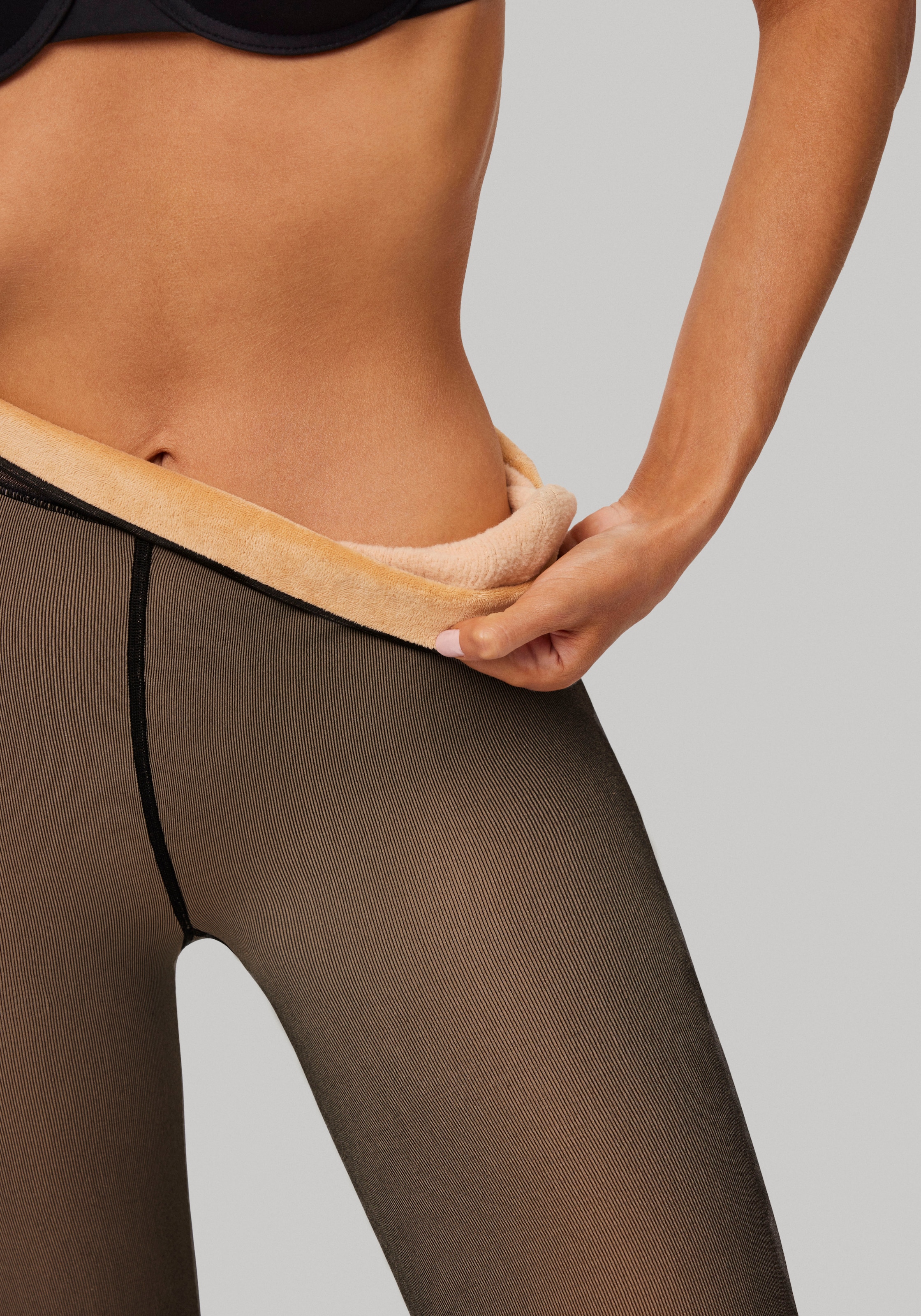 YSABEL MORA Thermostrumpfhose »HOSIERY COLLECTION«, mit wärmender Innenseite im transparenten Strumpfhosen-Look