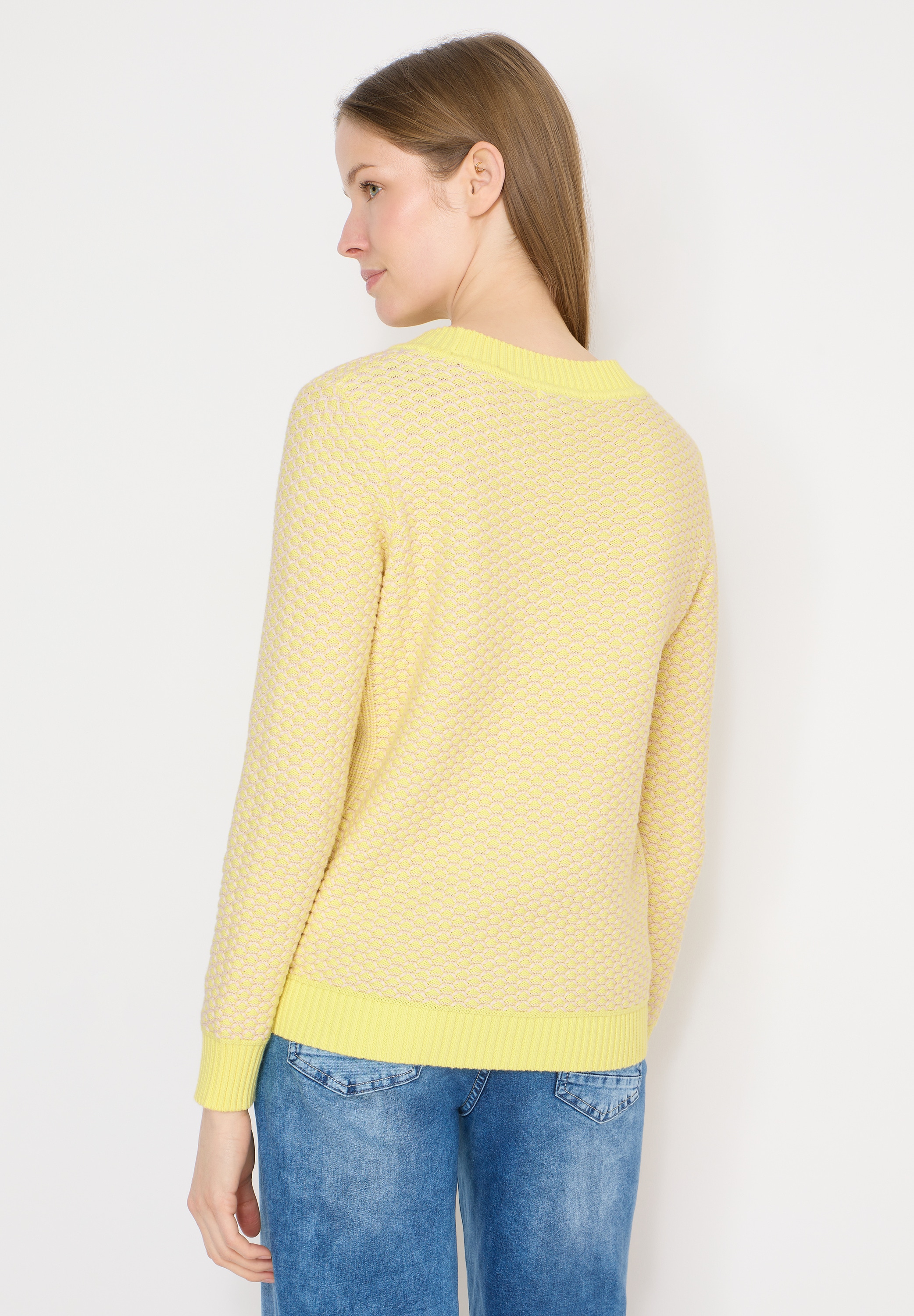 Cecil Strickpullover aus reiner Baumwolle