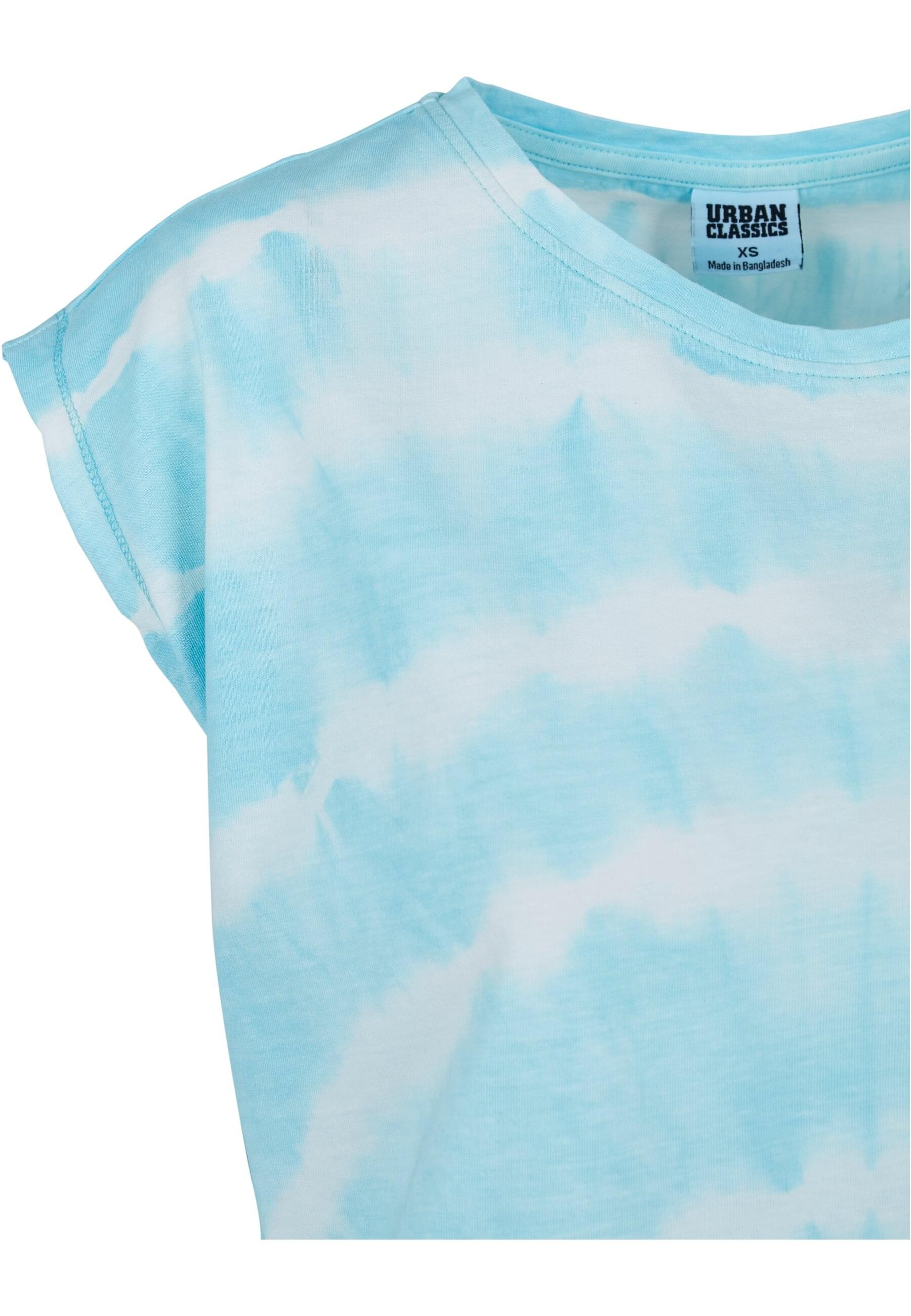 URBAN CLASSICS T-Shirt »Urban Classics Damen Ladies Short Tie Dye Tee«, (1 tlg.)