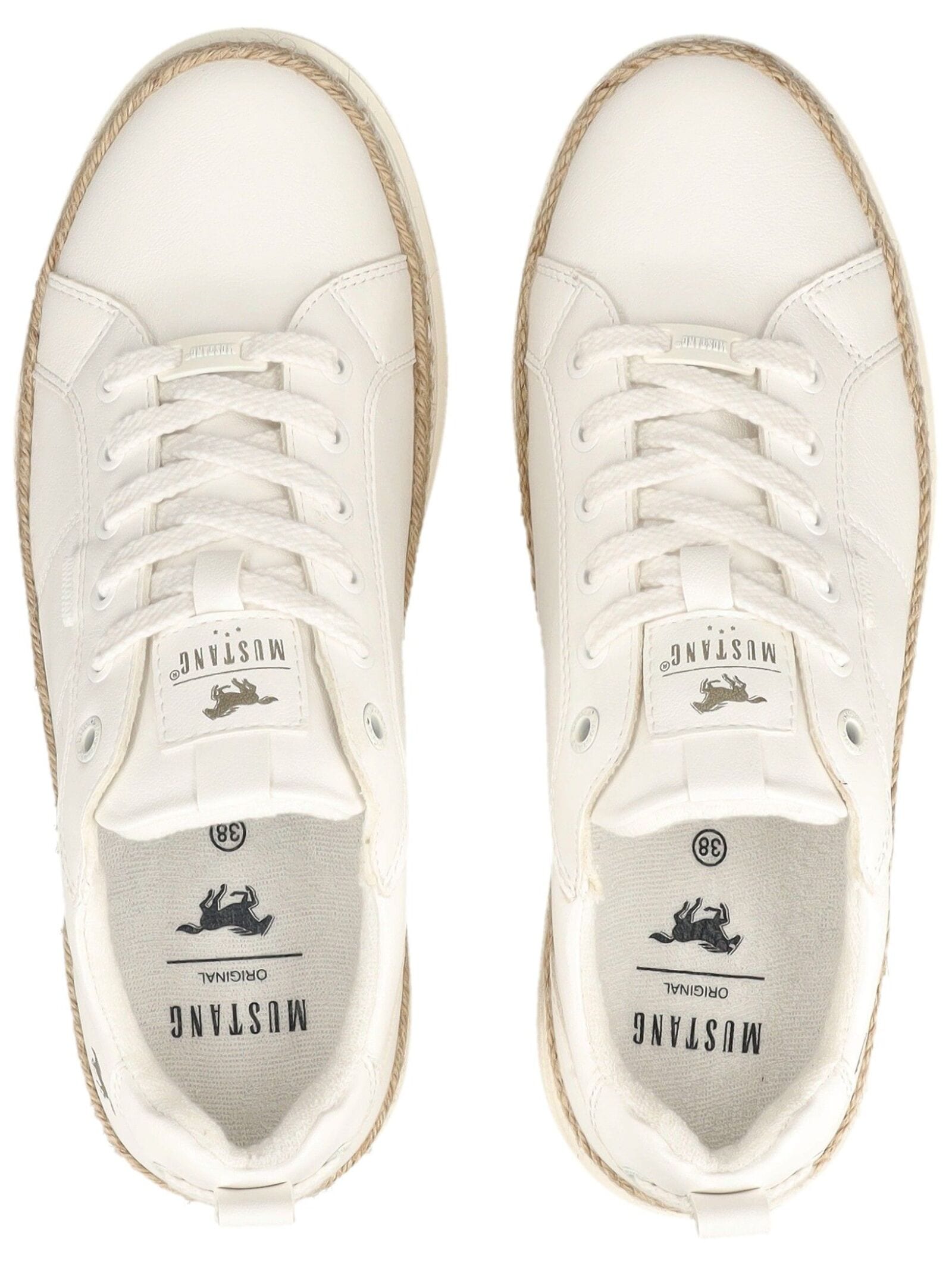 Mustang Shoes Plateausneaker »Mustang Shoes Sneaker Lederimitat«