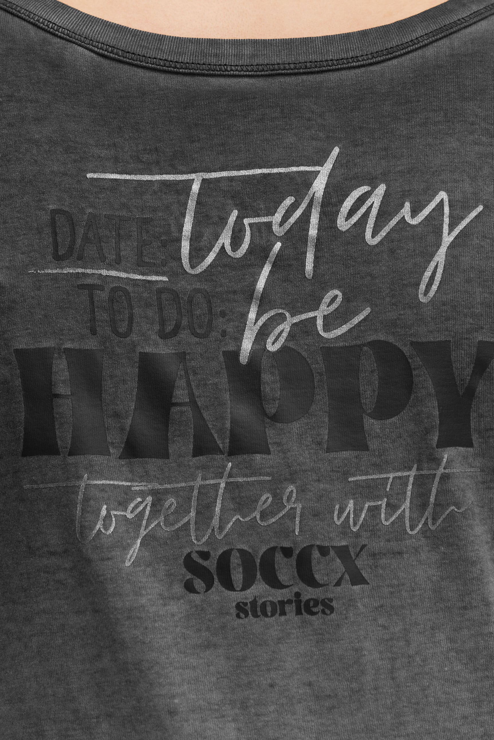 SOCCX Tanktop aus Baumwolle