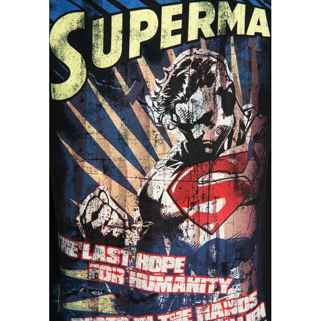 bestellen LOGOSHIRT Hope«, - Last mit »Superman BAUR Originaldesign für T-Shirt | lizenziertem The