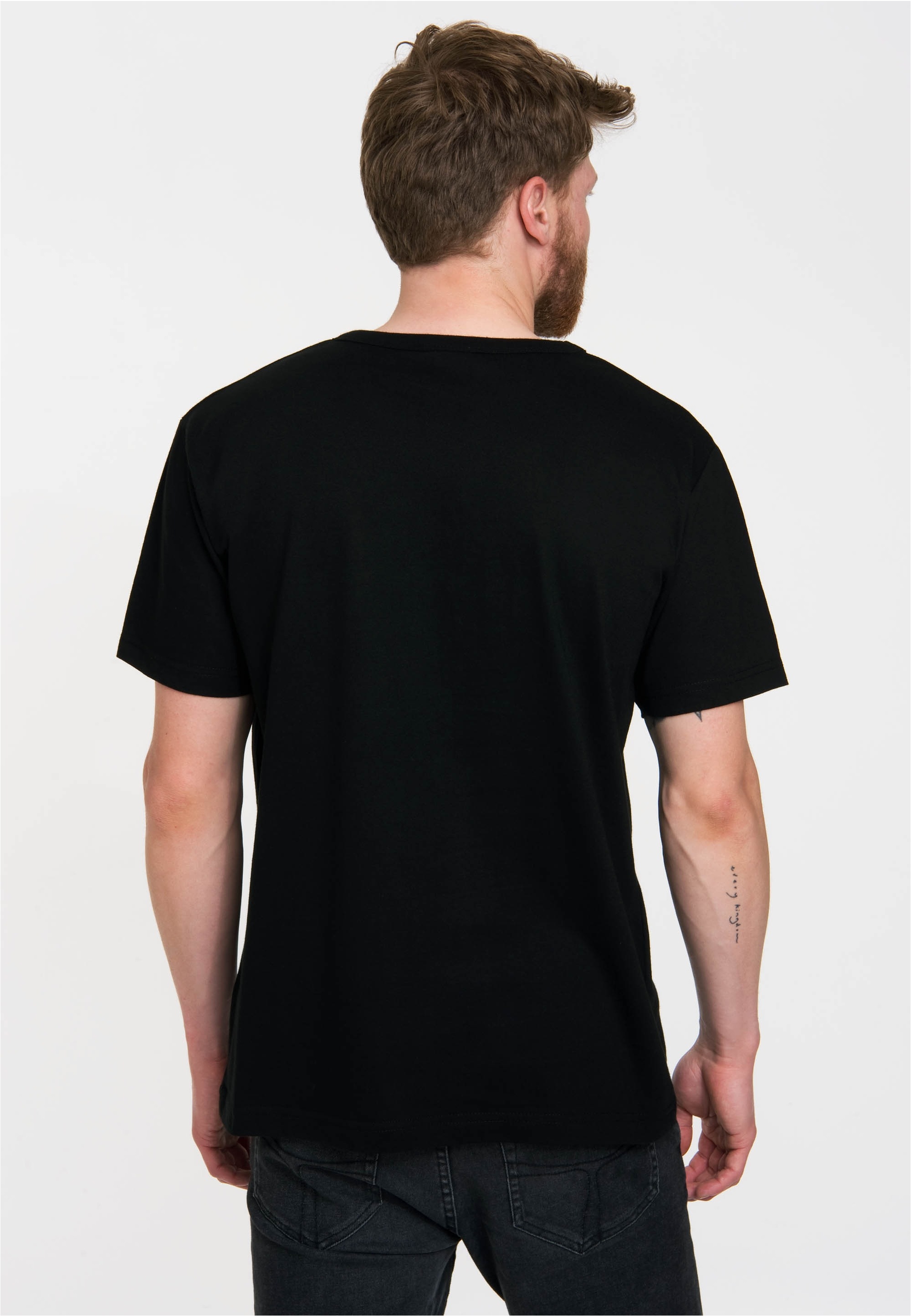 LOGOSHIRT T-Shirt »Snoopy - Mond« mit coolem Print